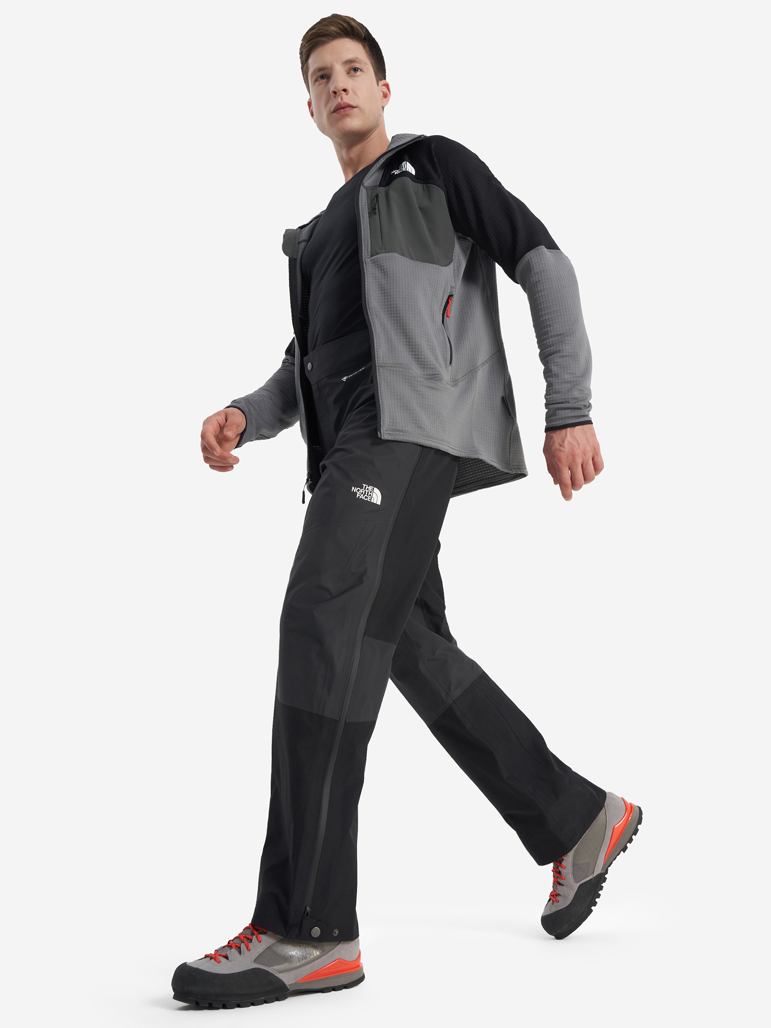 фото Брюки мужские the north face jazzi gtx, серый