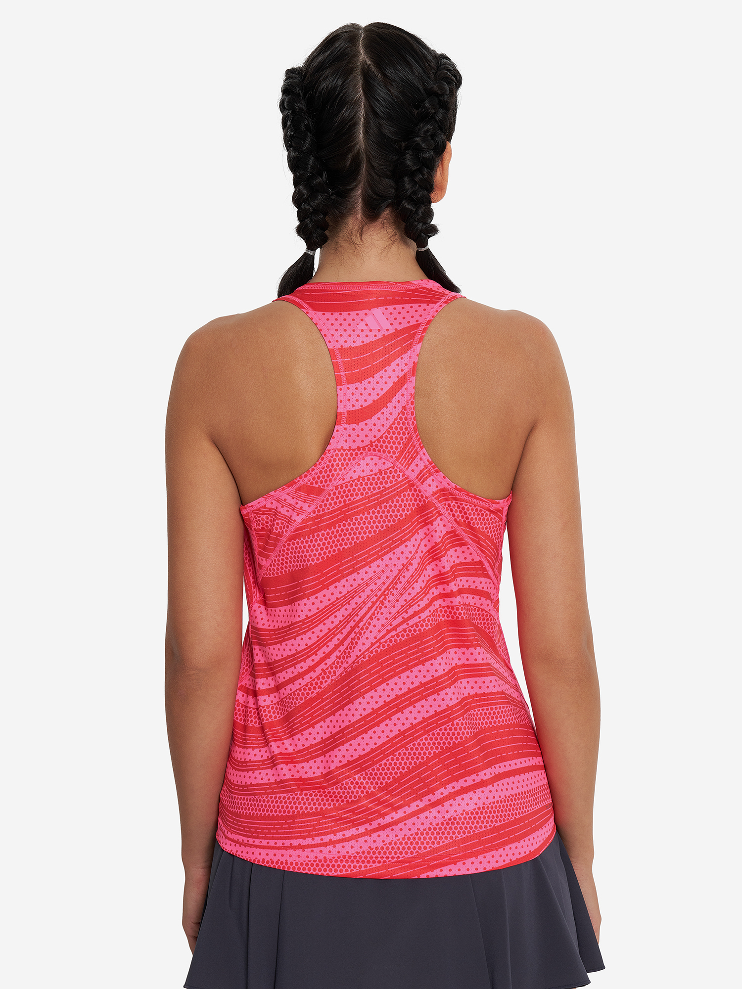 фото Майка женская adidas club graph tank, розовый