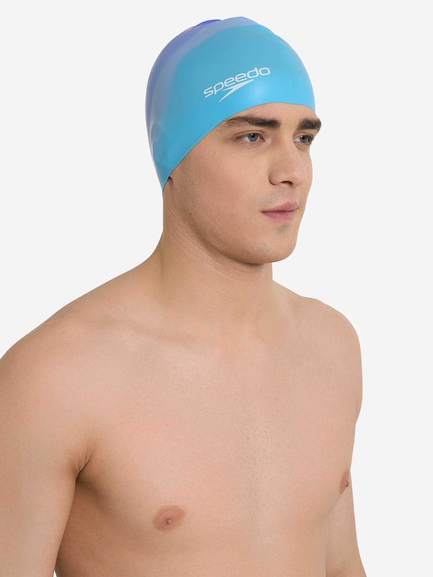 фото Шапочка для плавания speedo, синий