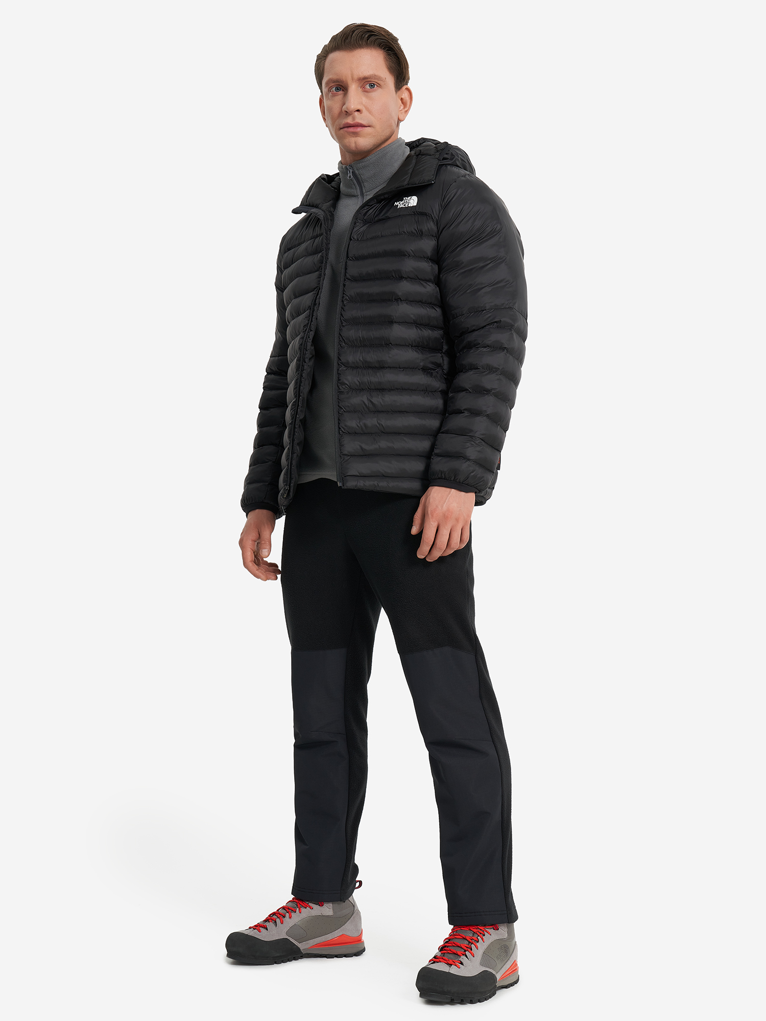 фото Куртка утепленная мужская the north face terra peak, черный