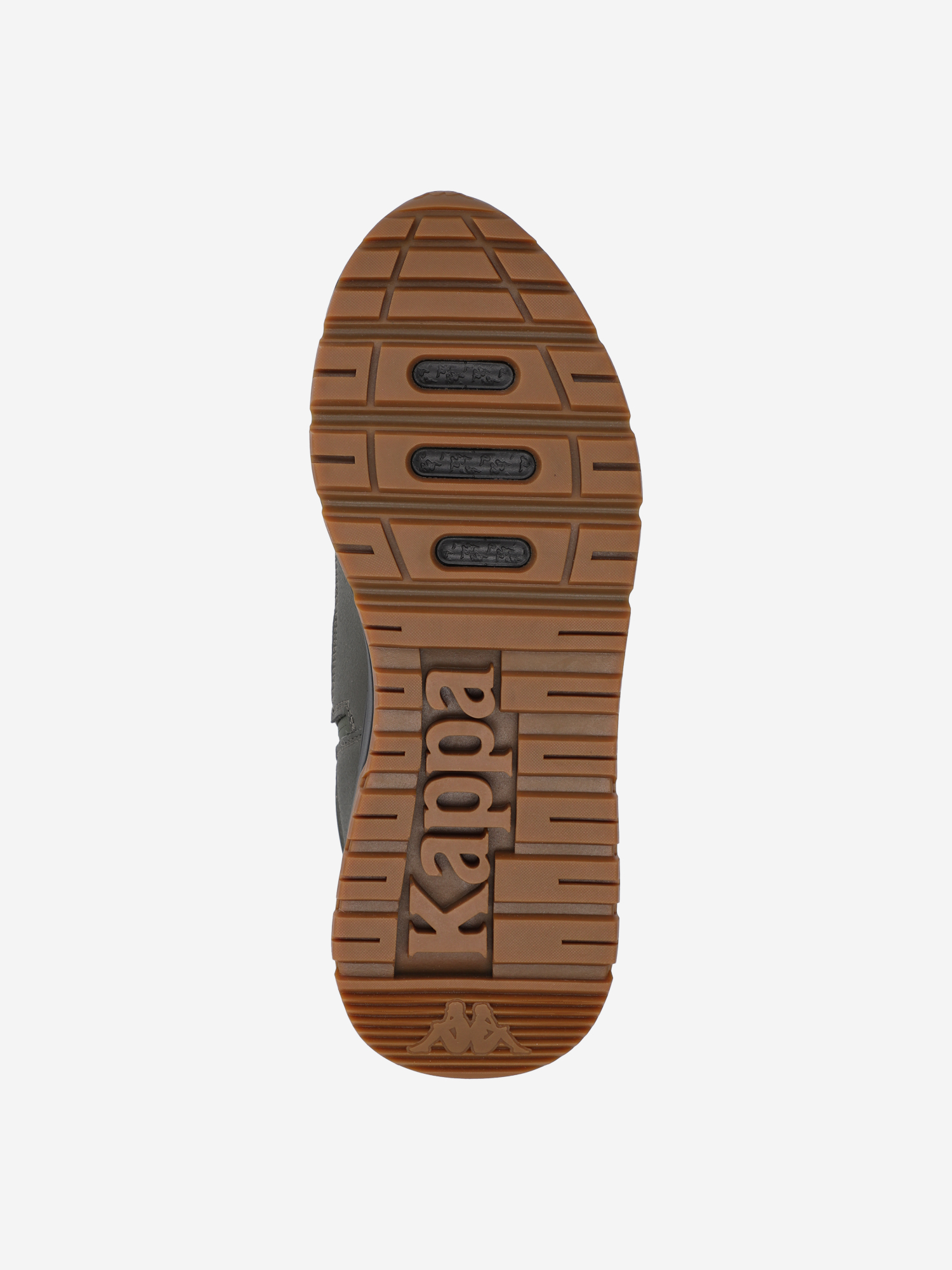 фото Кроссовки утепленные мужские kappa falcade puffy, коричневый