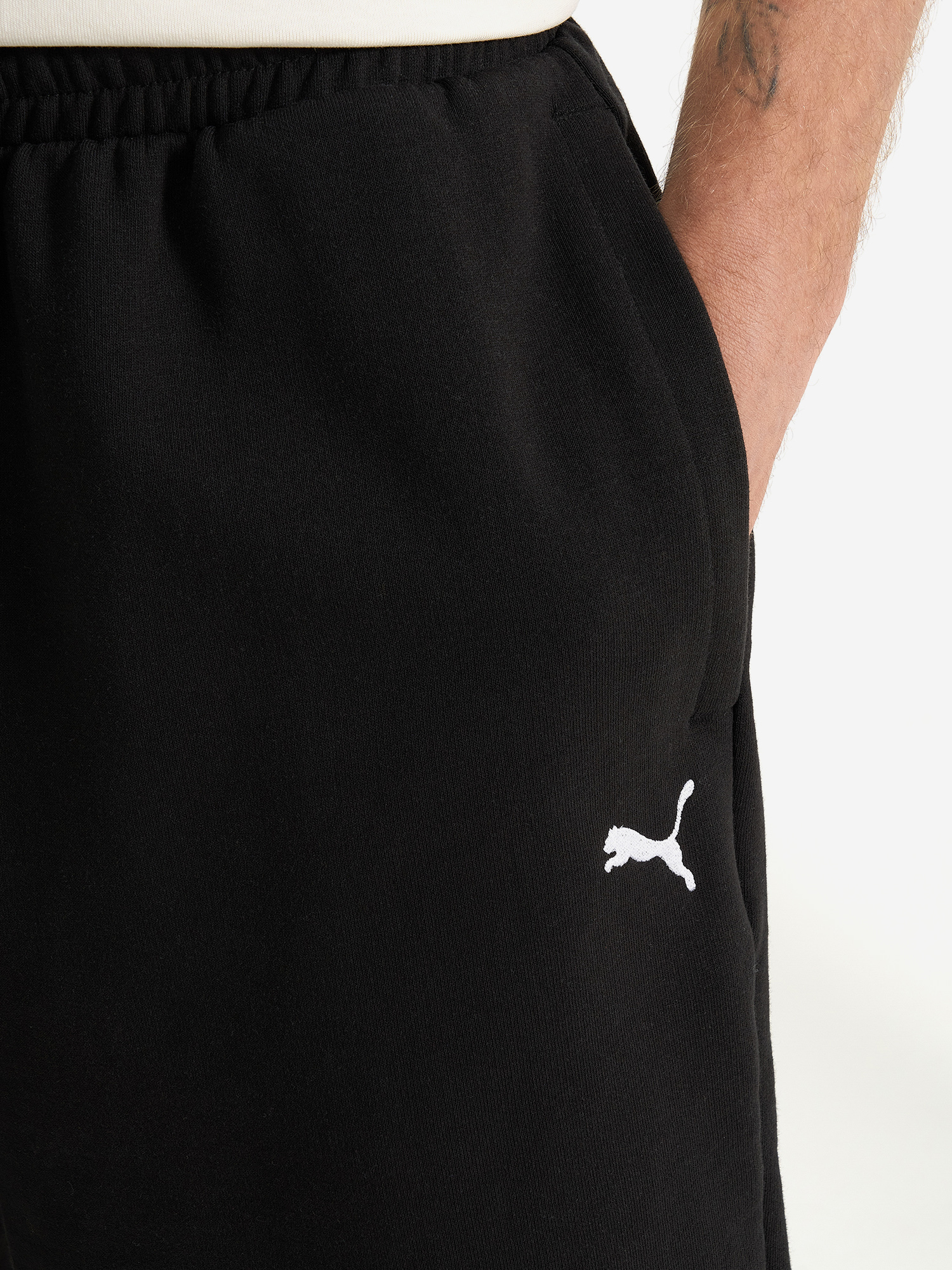 фото Шорты мужские puma wardrobe ess, черный