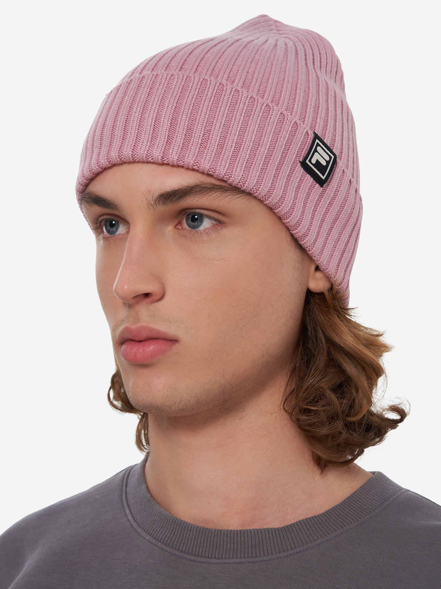 фото Шапка fila, розовый