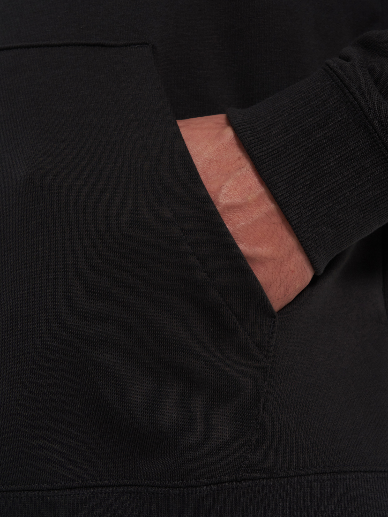 фото Худи мужское puma graphic french terry, черный