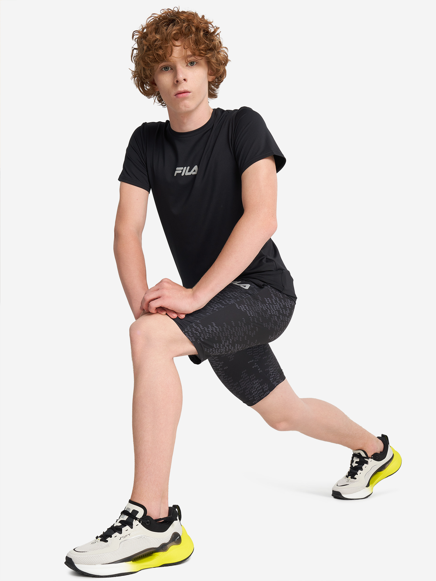 фото Шорты для мальчиков fila, черный