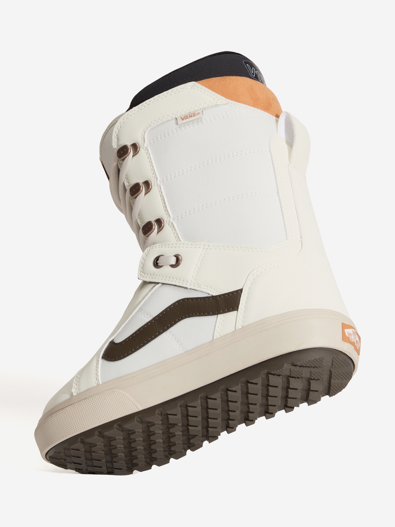 фото Сноубордические ботинки женские vans hi-standard og, белый