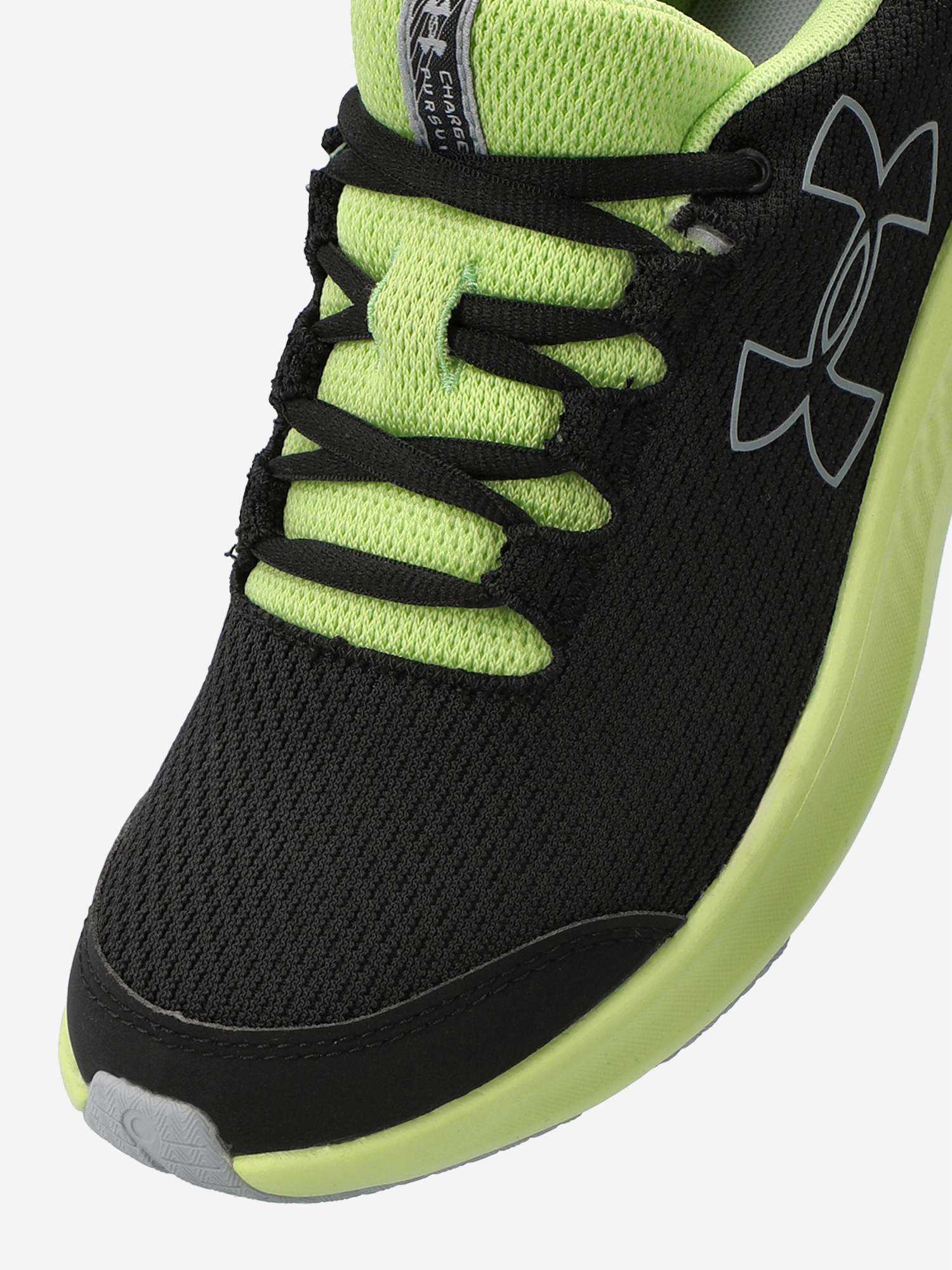 фото Кроссовки детские under armour charged pursuit 3 bl, черный