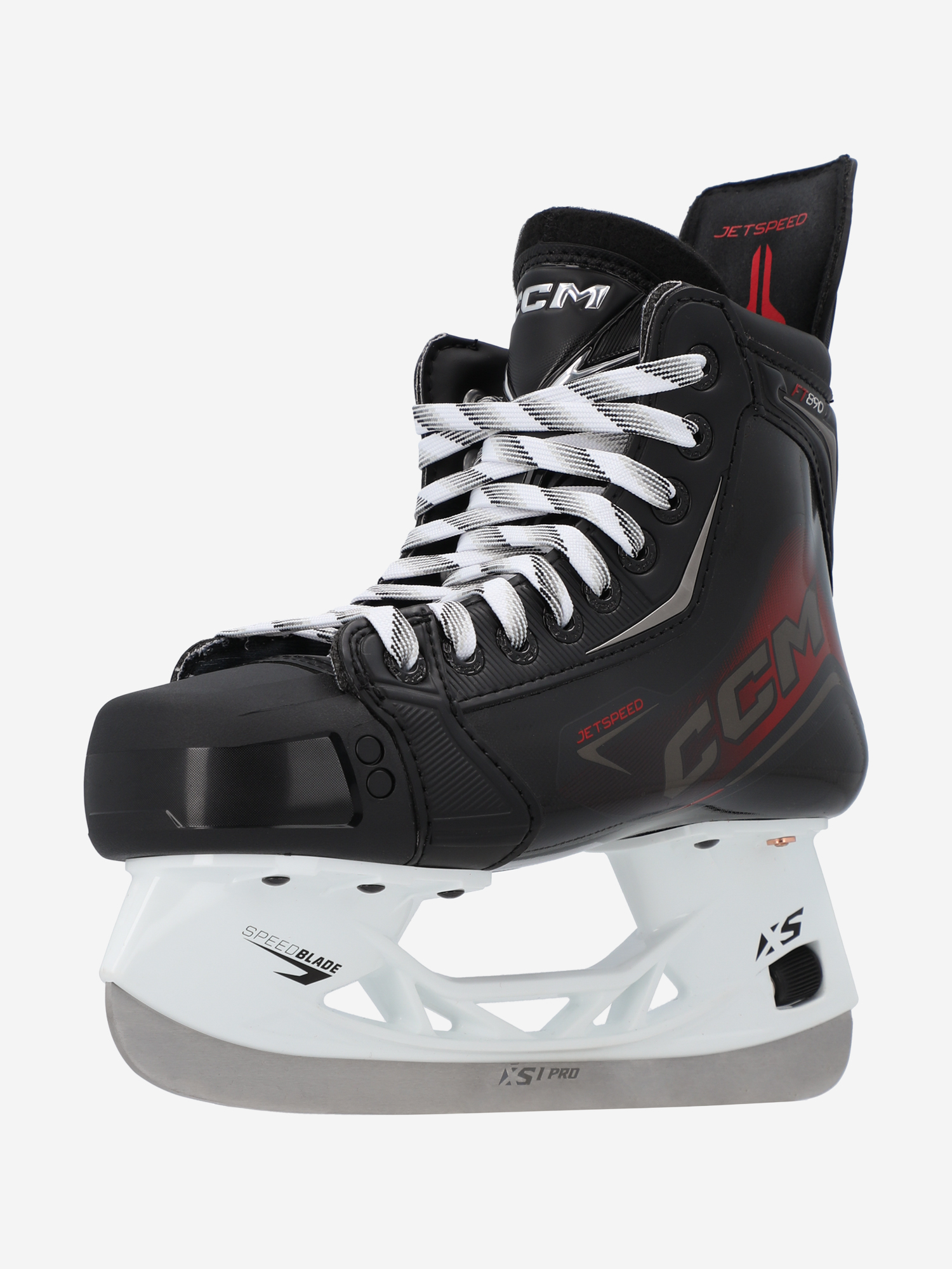 фото Коньки хоккейные детские ccm sk jetspeed 890 jr regular, черный