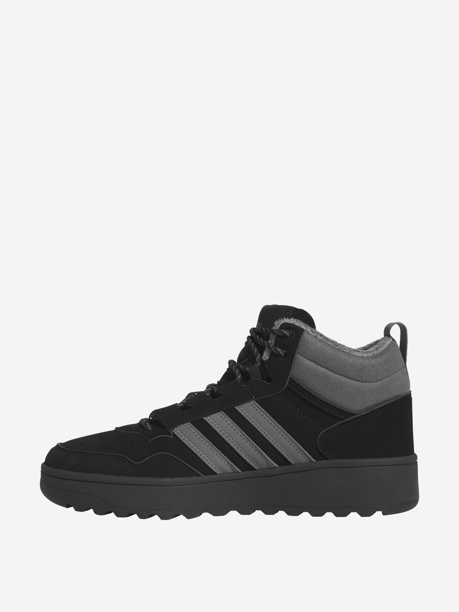 фото Кеды мужские adidas hoops 4.0 mid, черный