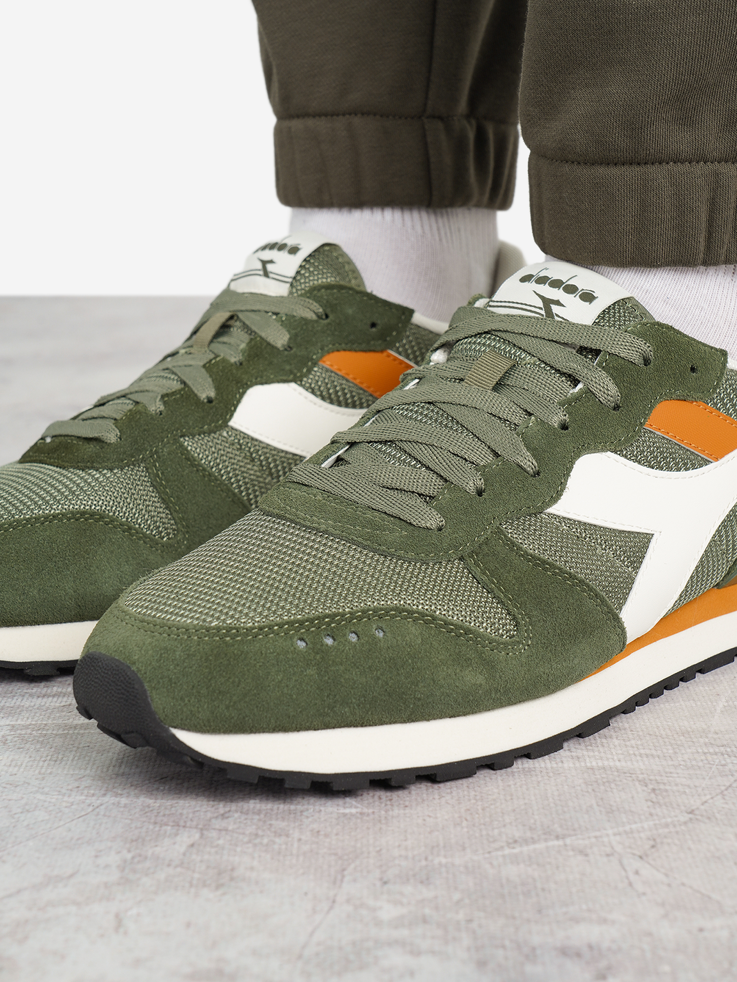 фото Кроссовки мужские diadora camaro m2, зеленый