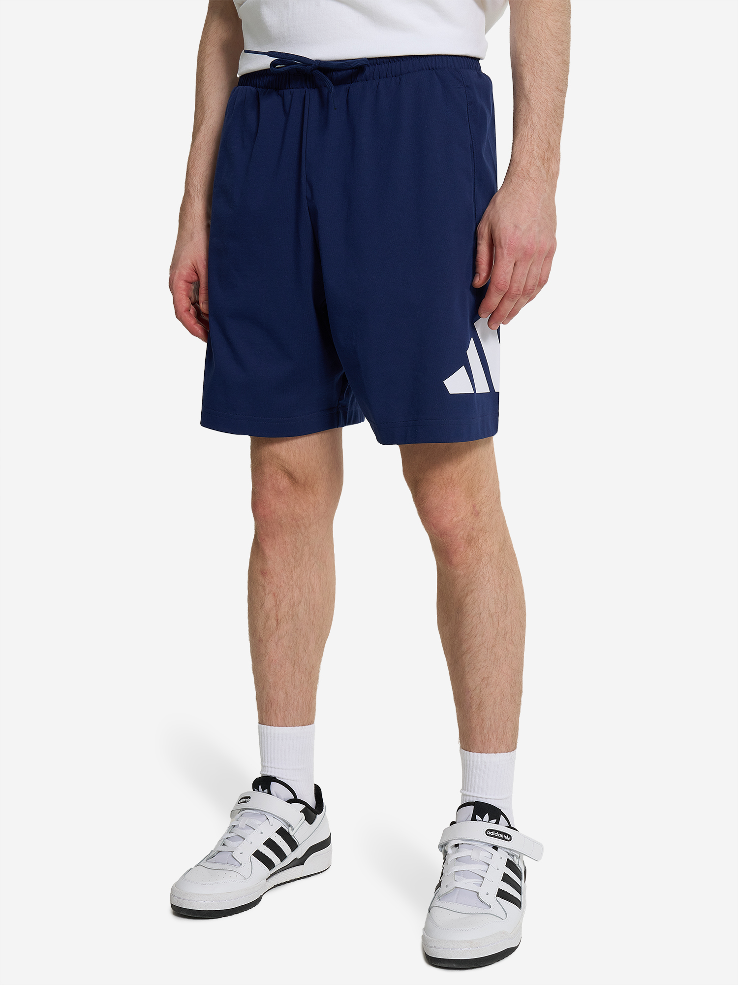 фото Шорты мужские adidas, синий
