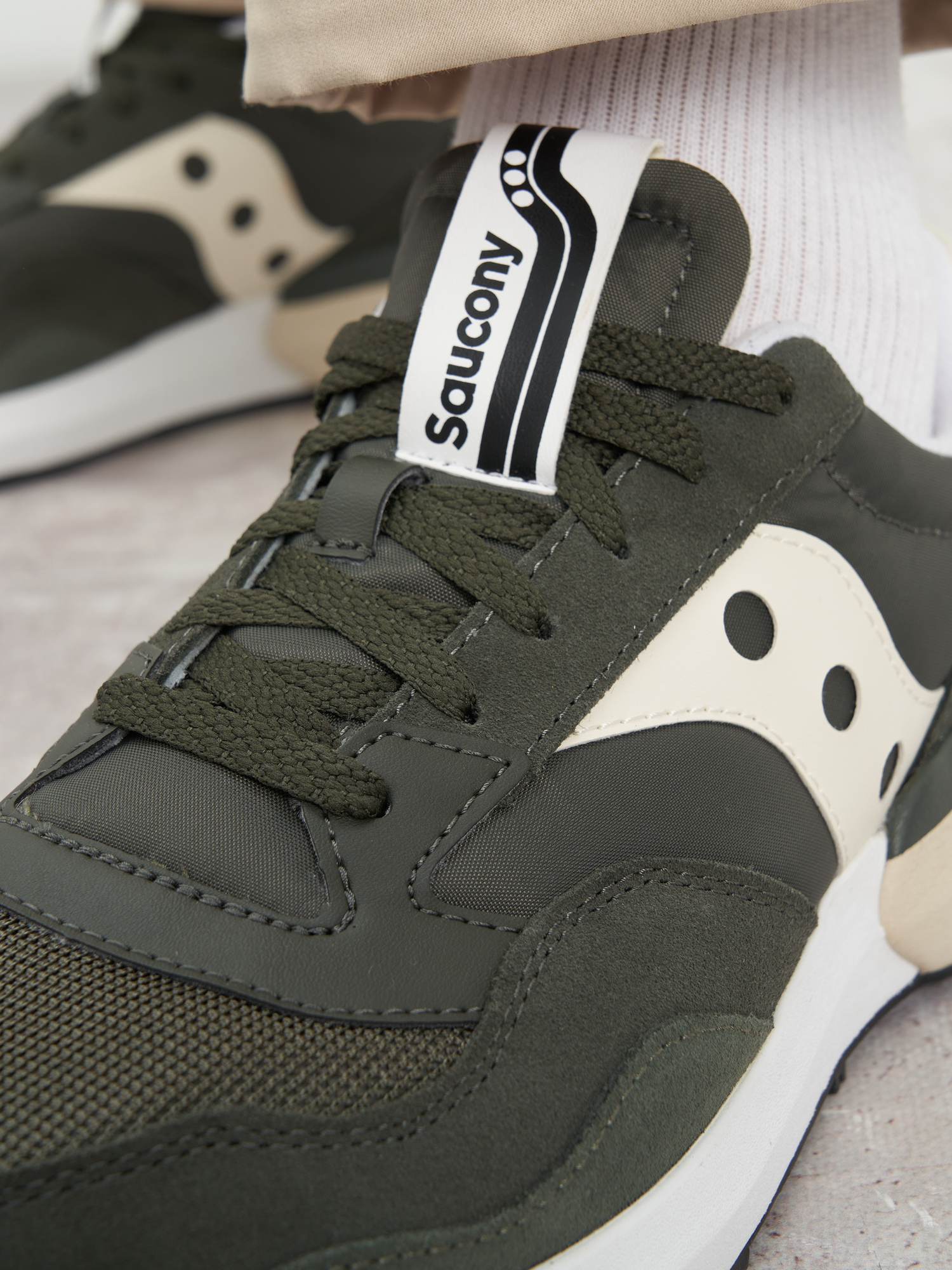 фото Кроссовки мужские saucony jazz nxt, зеленый