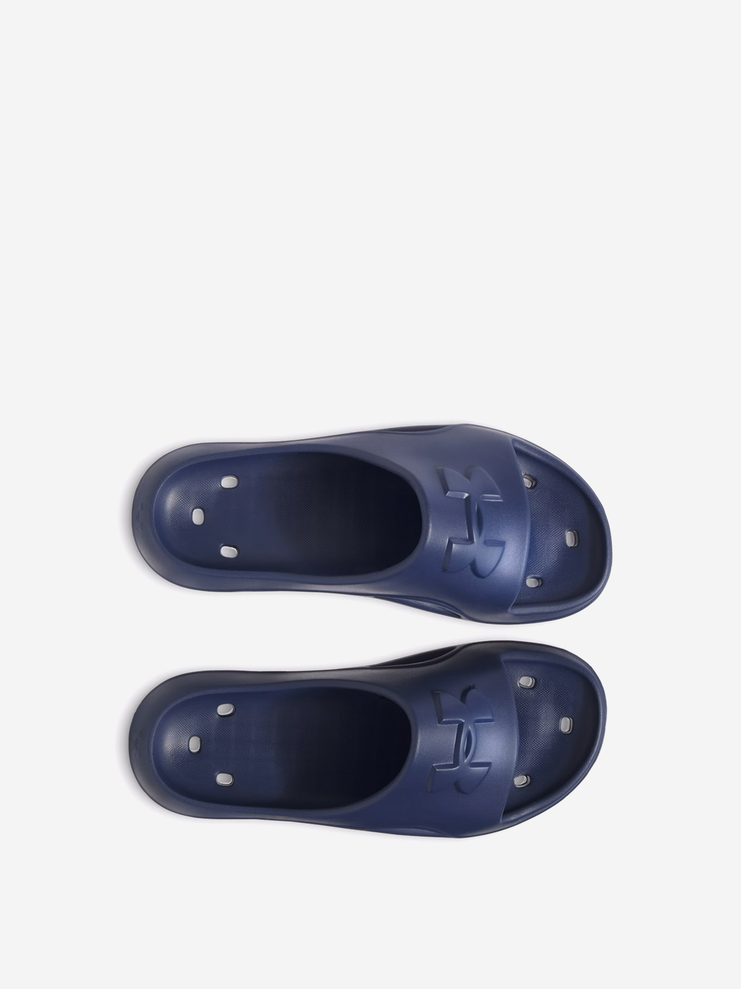 фото Шлепанцы мужские under armour ua m locker v sl, синий