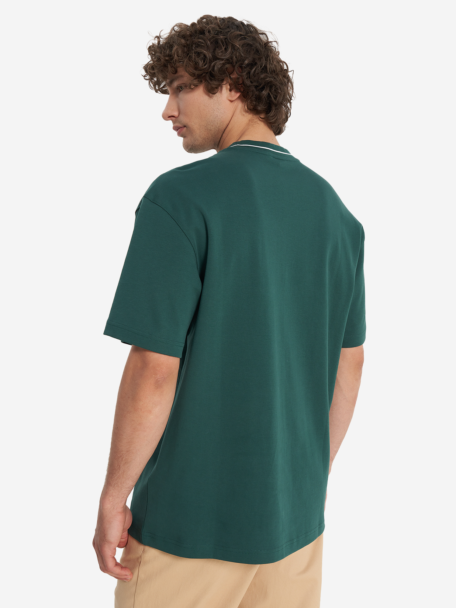 фото Футболка мужская robe di kappa, зеленый