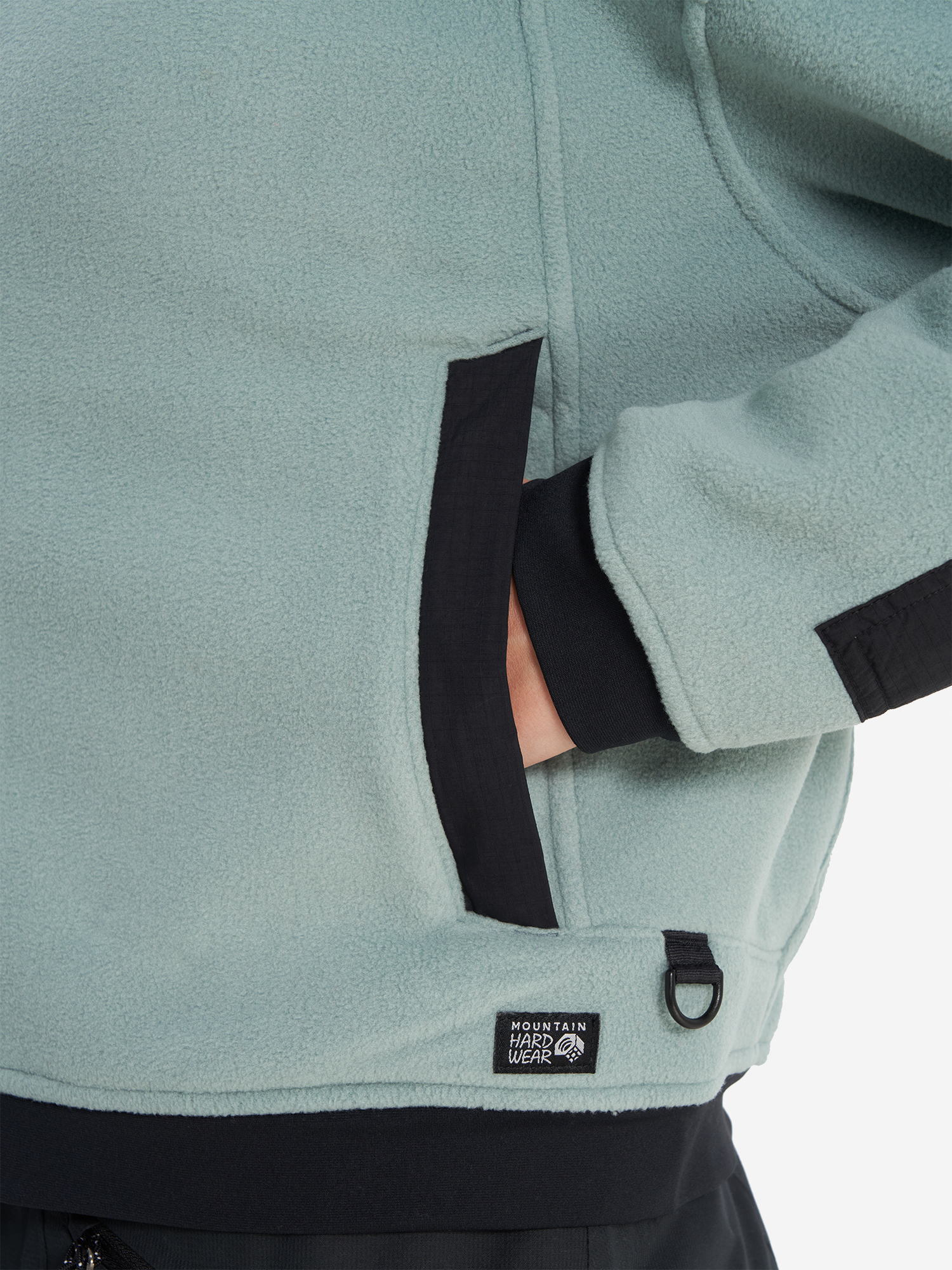 фото Толстовка женская mountain hardwear powder maven, голубой