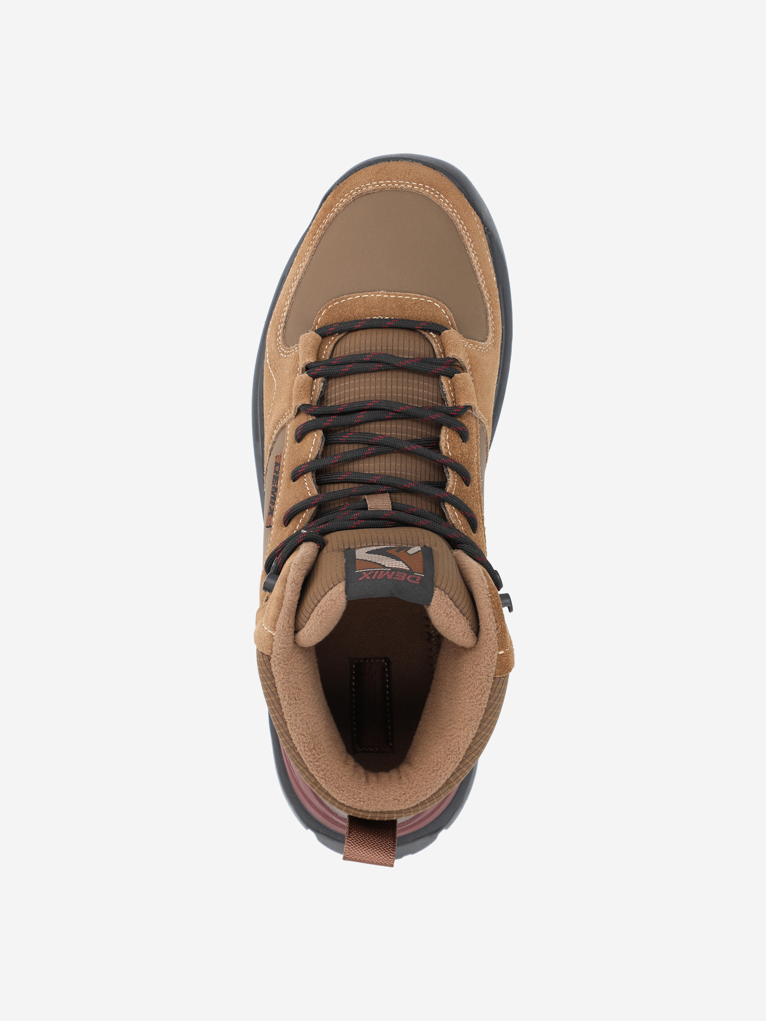 фото Кроссовки утепленные мужские demix clasico 3 mid, коричневый