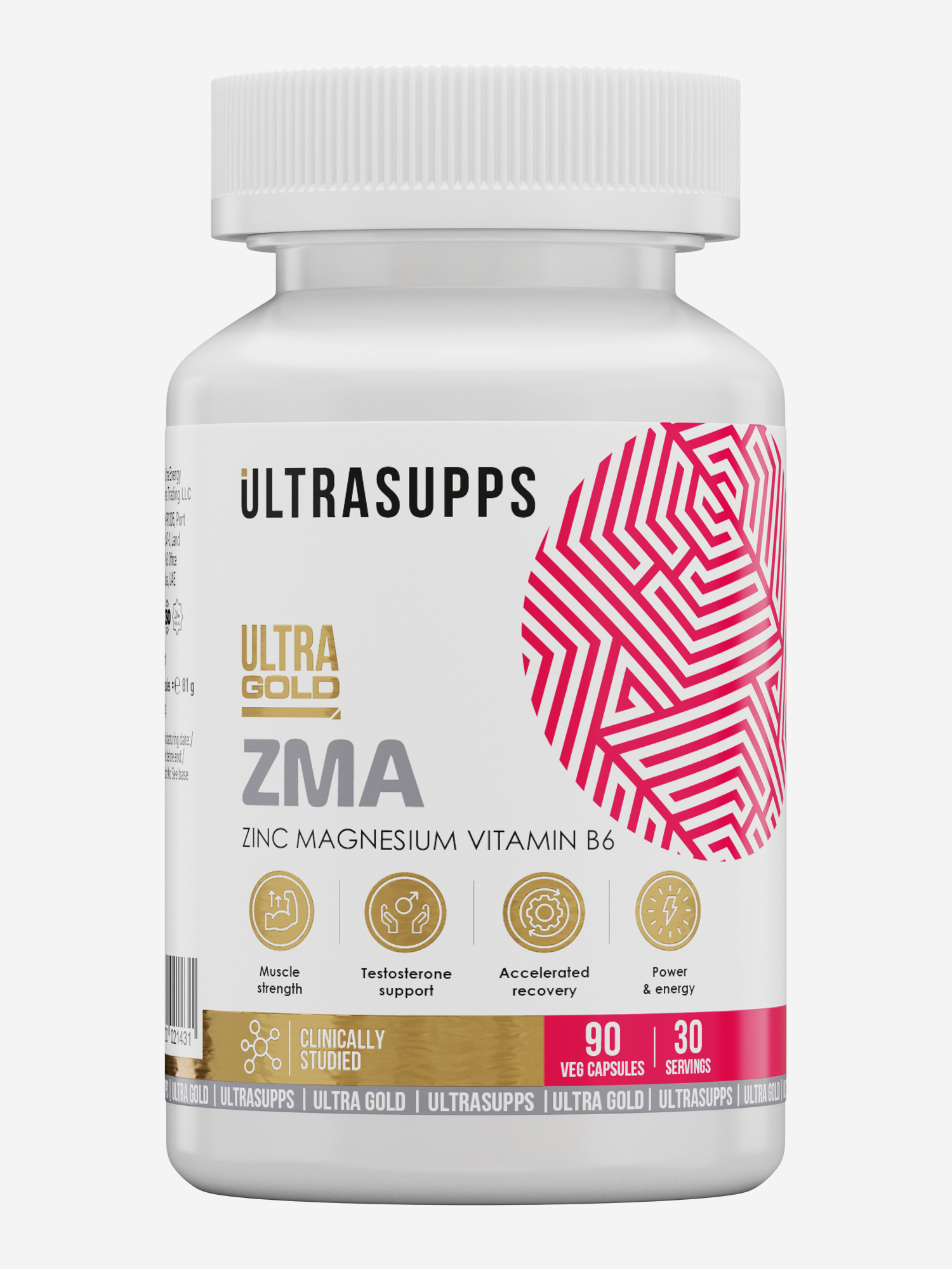 ZMA Ultrasupps Ultra Gold, 90 шт, Белый
ZMA Ultrasupps Ultra Gold, 90 шт, Белый