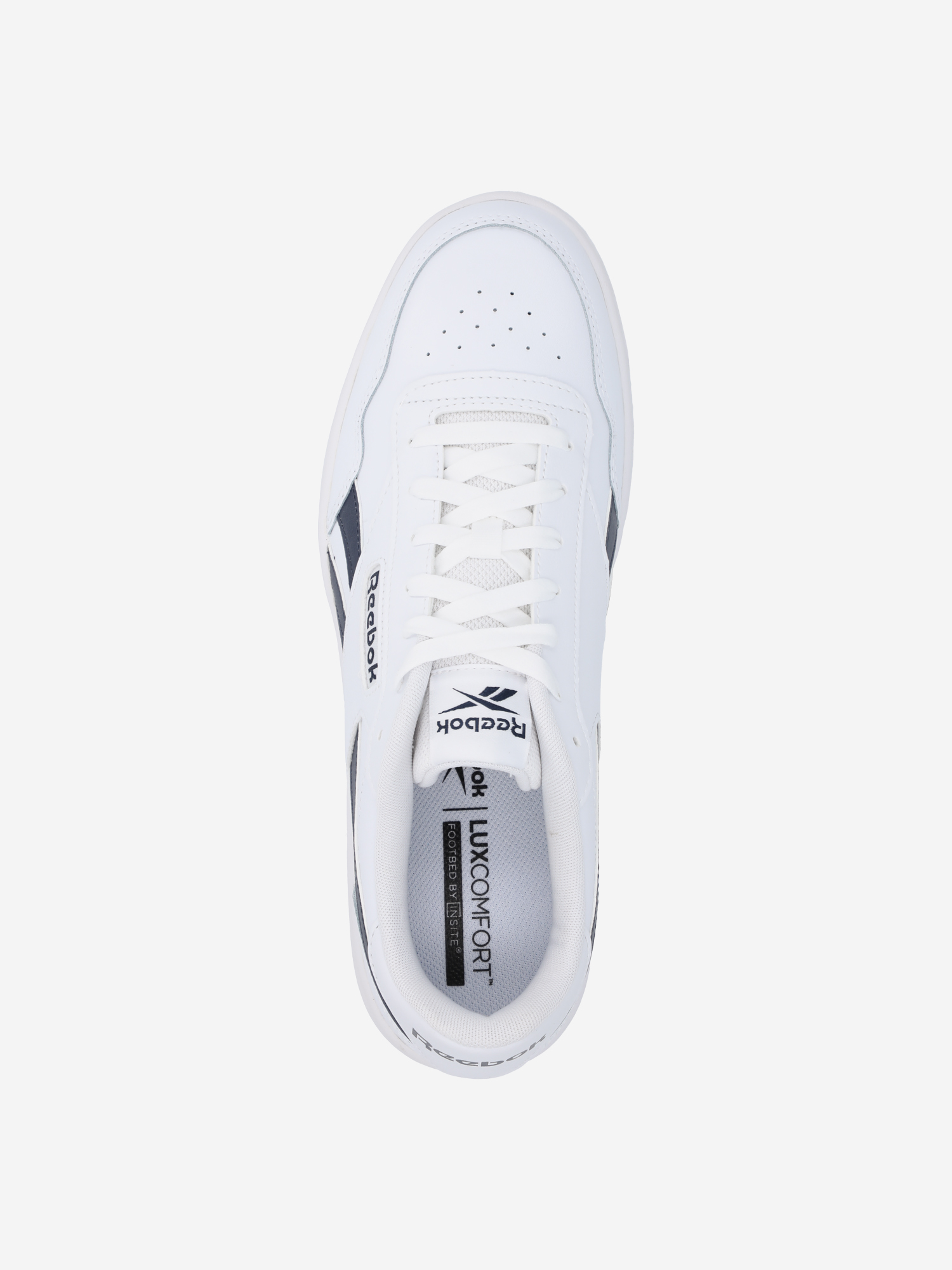 фото Кеды мужские reebok court advance, белый