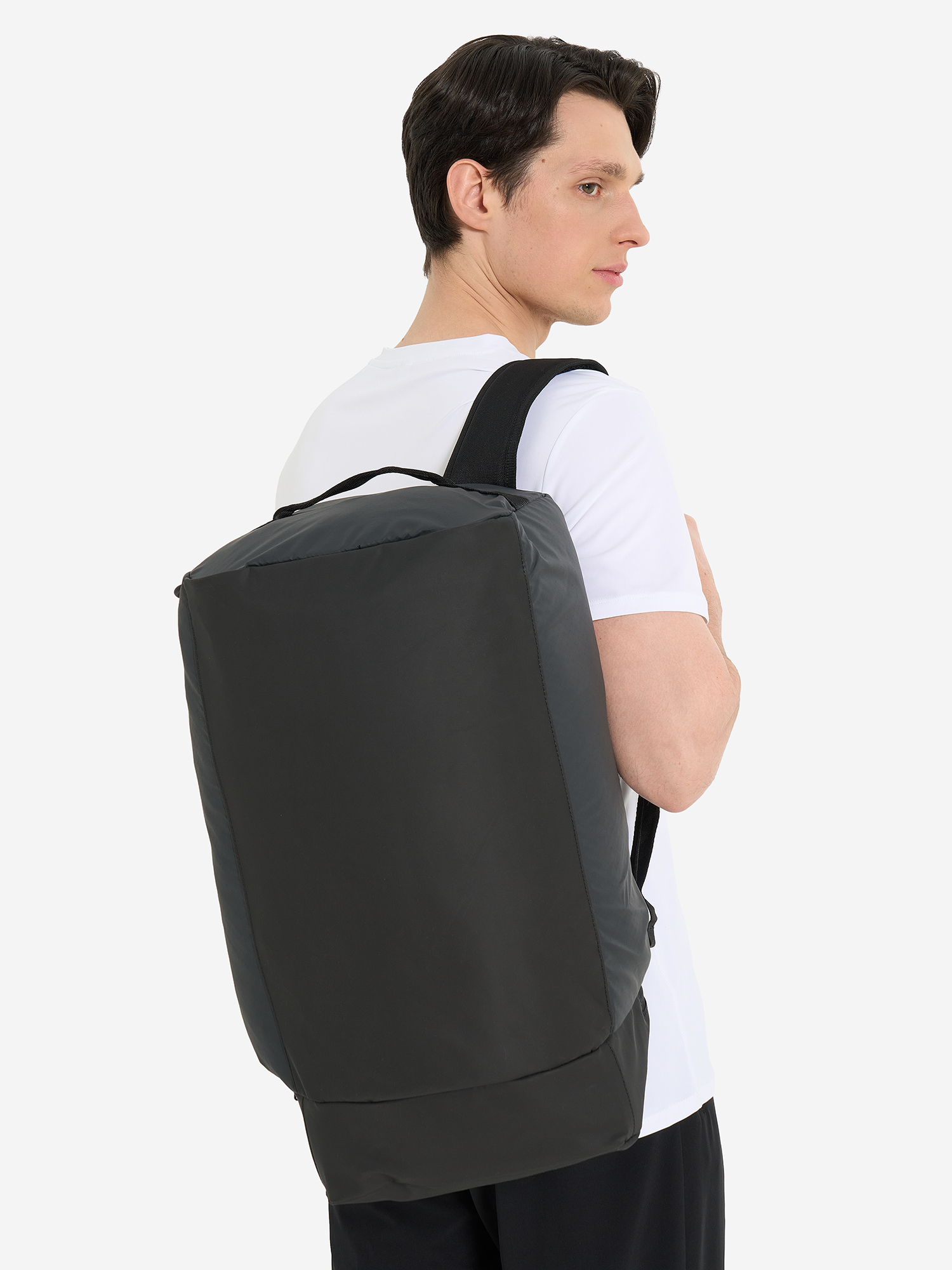 фото Сумка adidas hybrid duffel carbon, черный