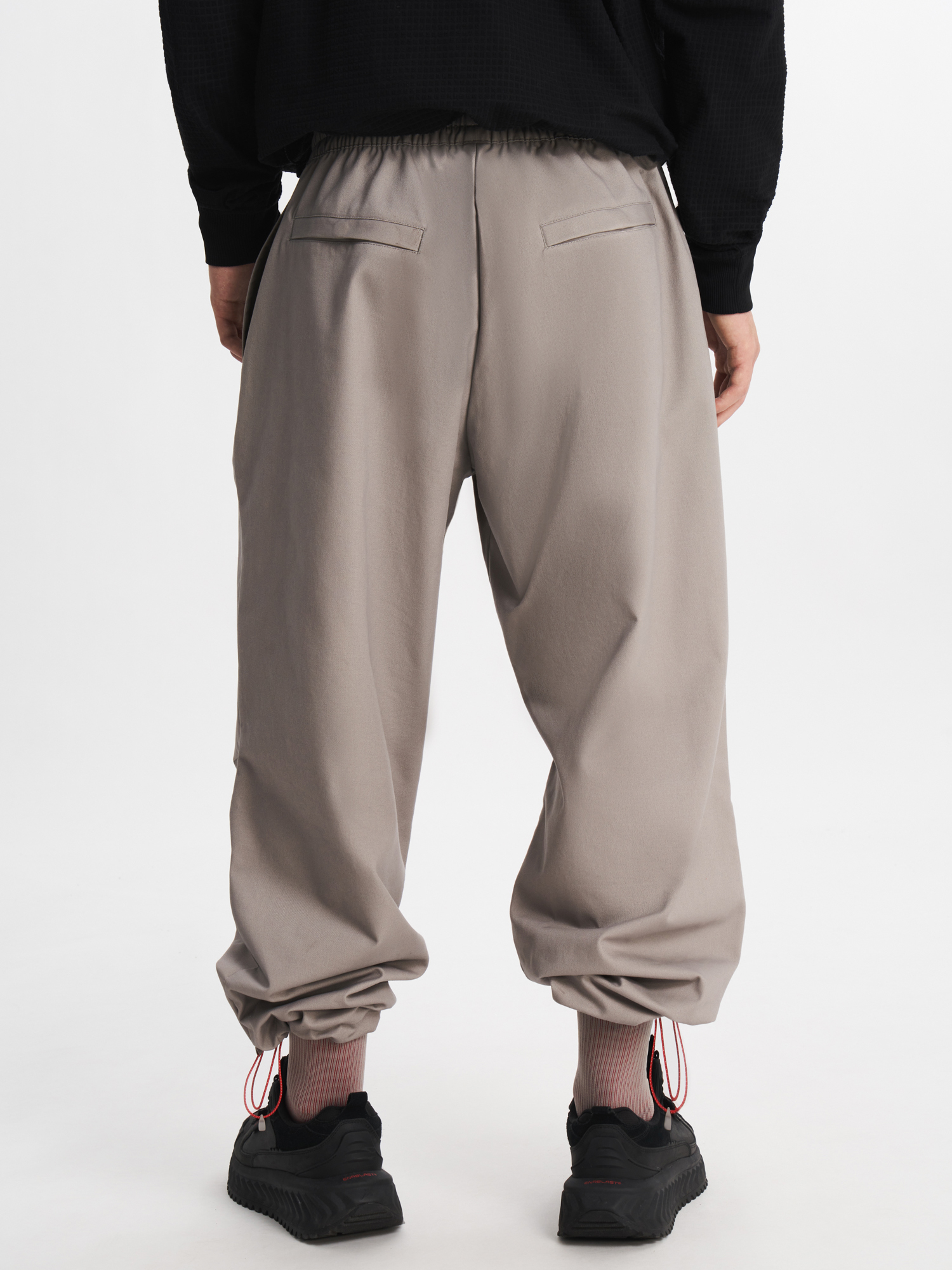 фото Брюки мужские оверсайз demix x aytλo, бежевый