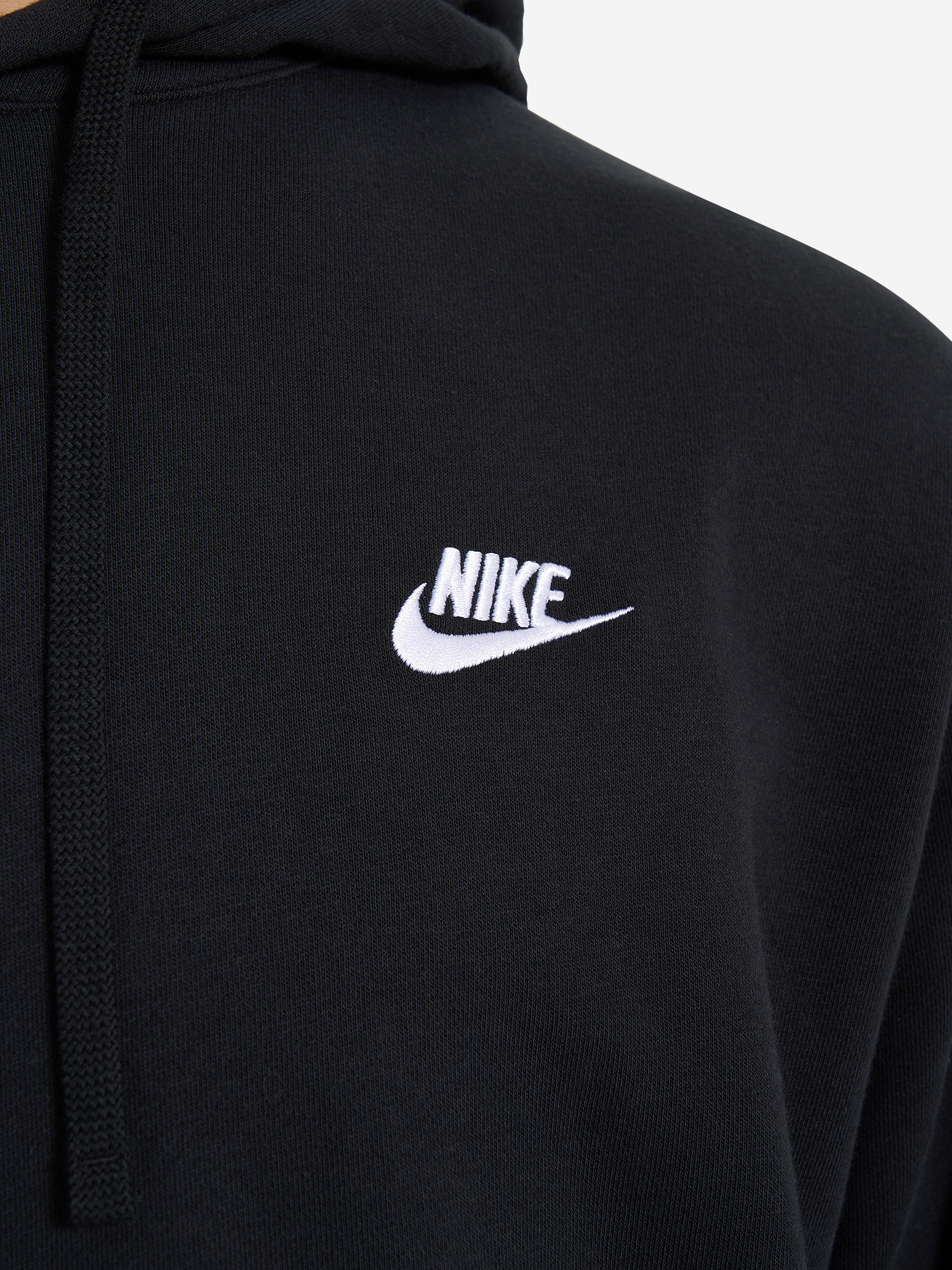 фото Худи мужское nike nsw club, черный
