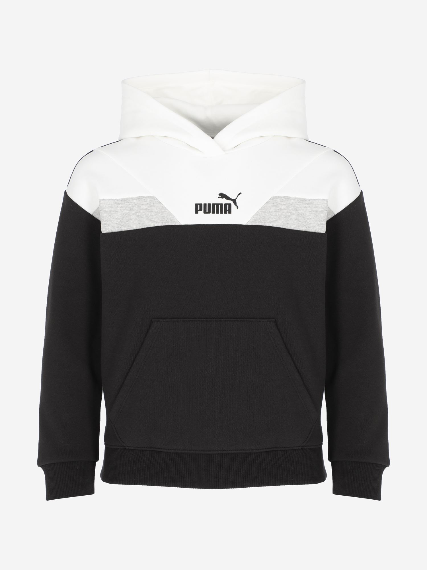 фото Худи для девочек puma ess+ block, черный