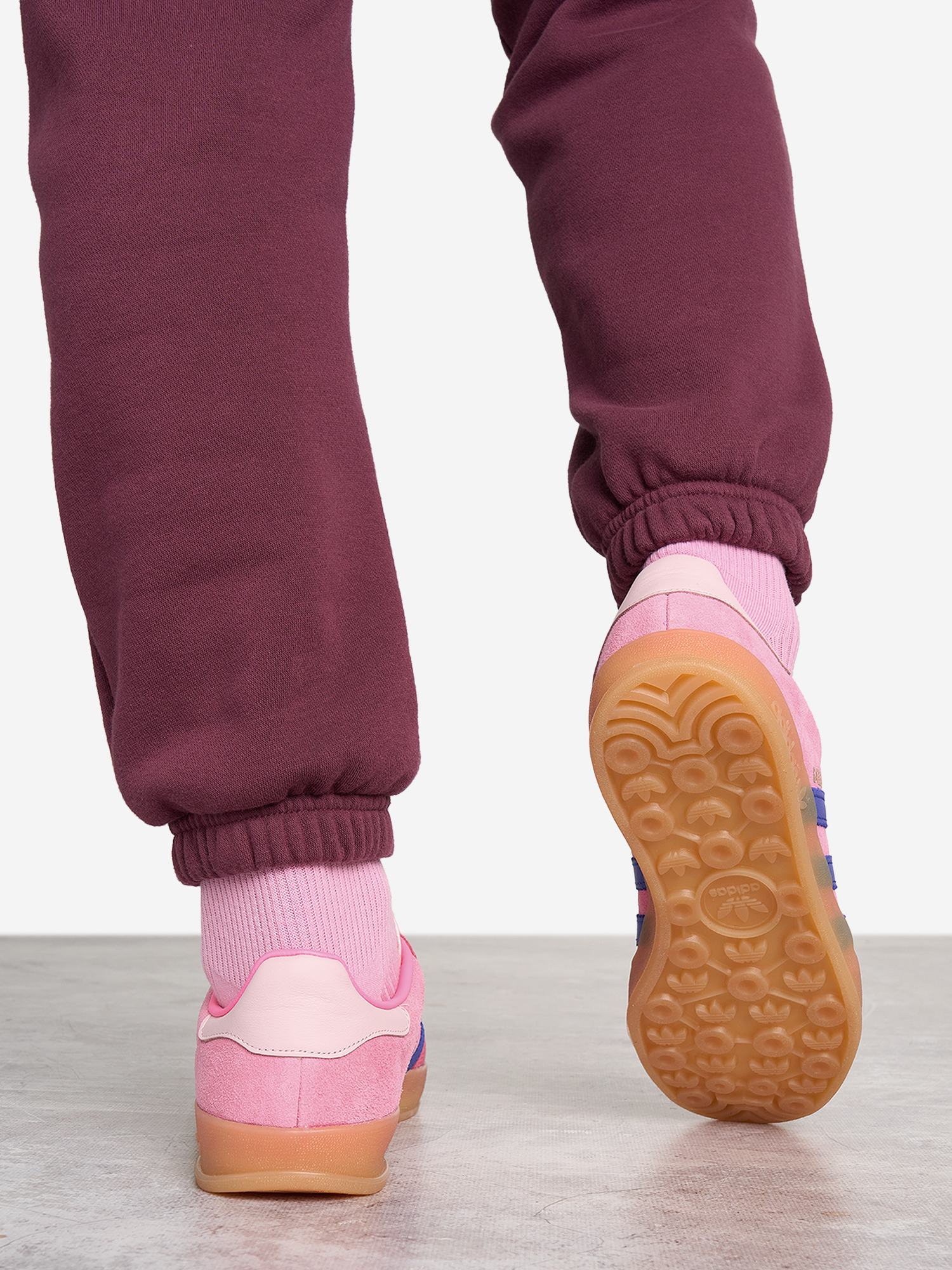 фото Кеды женские adidas gazelle indoor, розовый