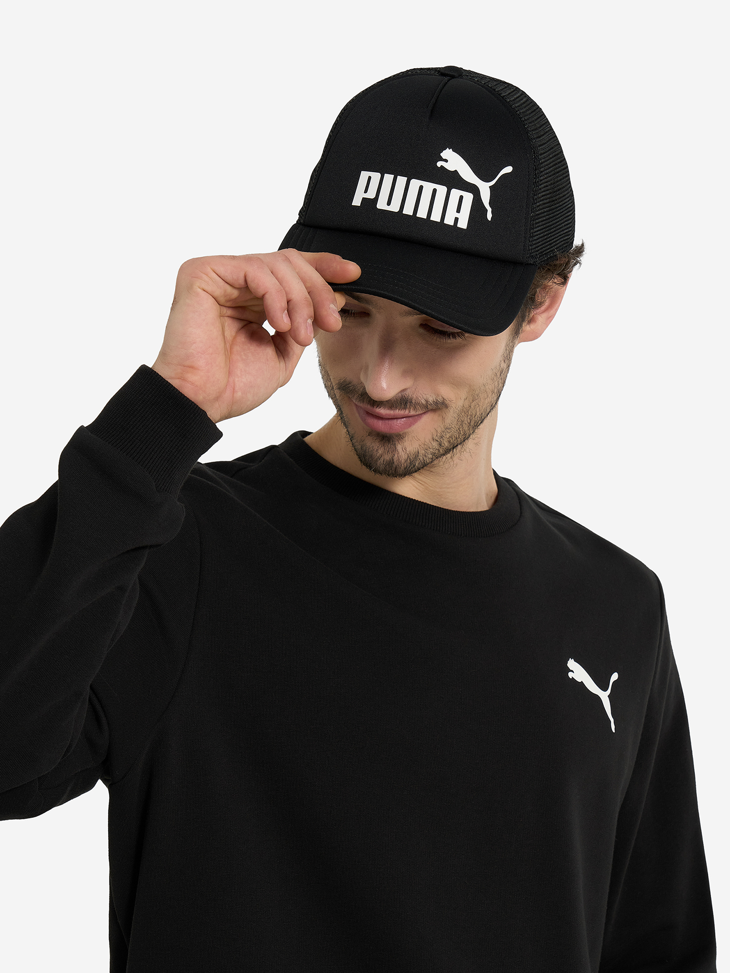 фото Бейсболка puma ess no. 1, черный