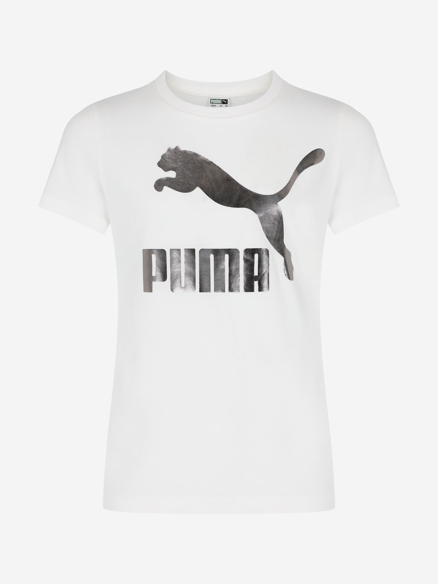 фото Футболка для девочек puma classics logo, белый