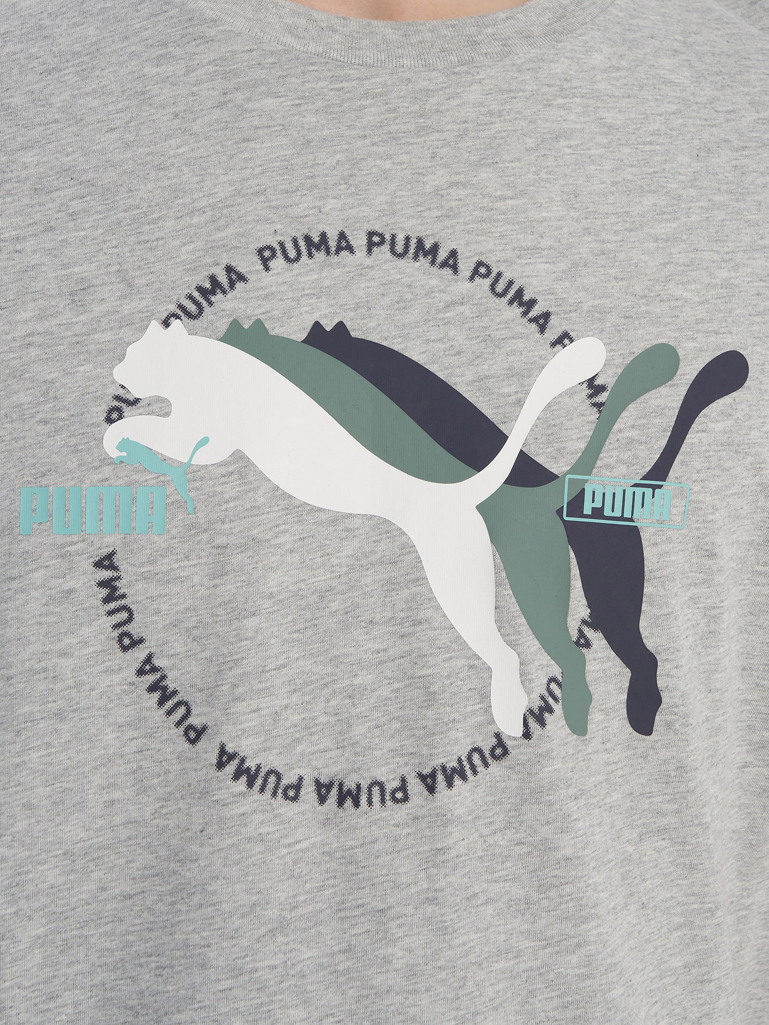 фото Футболка мужская puma, серый