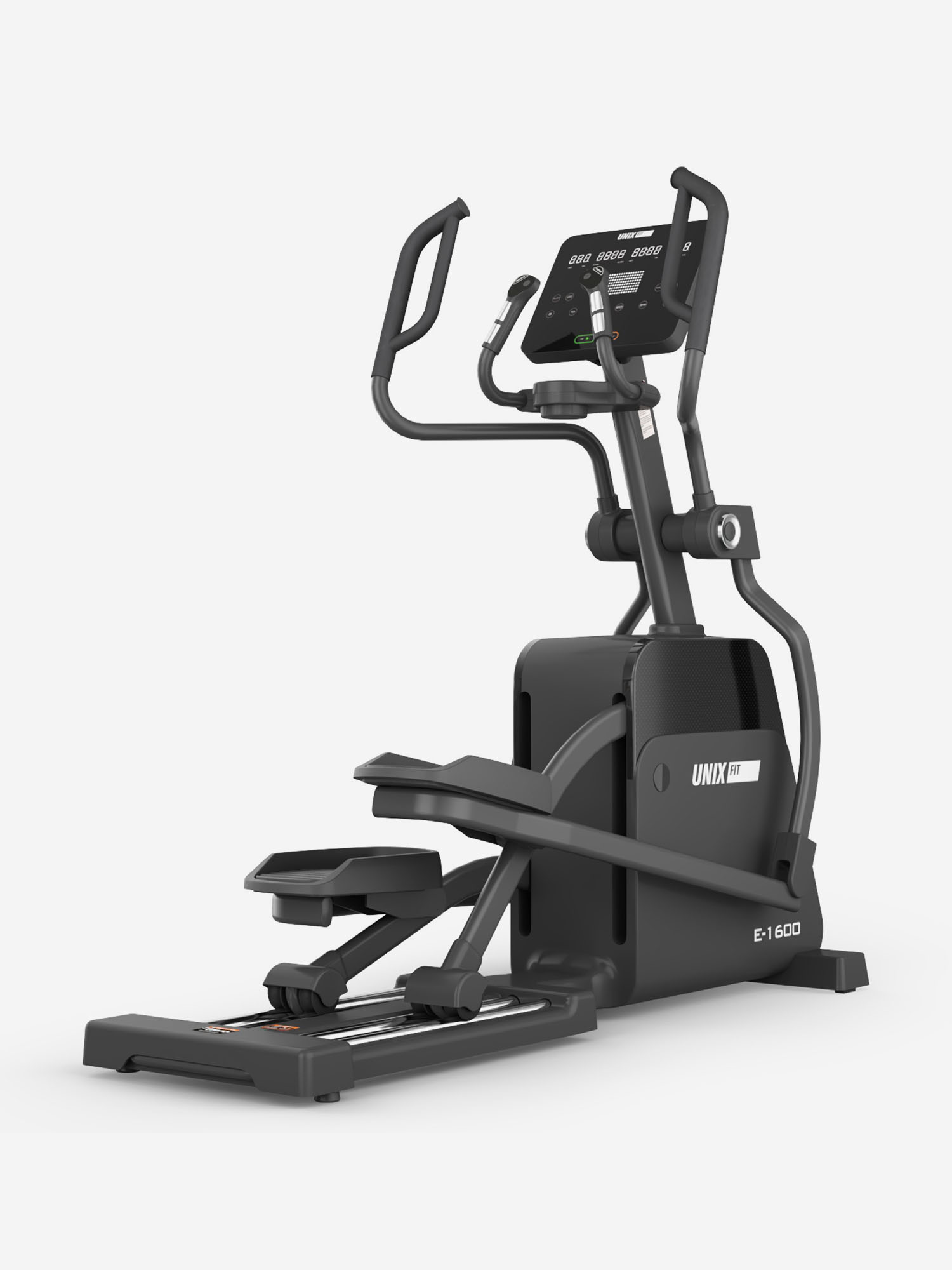Эллиптический тренажер UNIX Fit E-1600 Generate Pro (Led) с электромагнитной системой нагружения, Черный
Эллиптический тренажер UNIX Fit E-1600 Generate Pro (Led) с электромагнитной системой нагружения, Черный