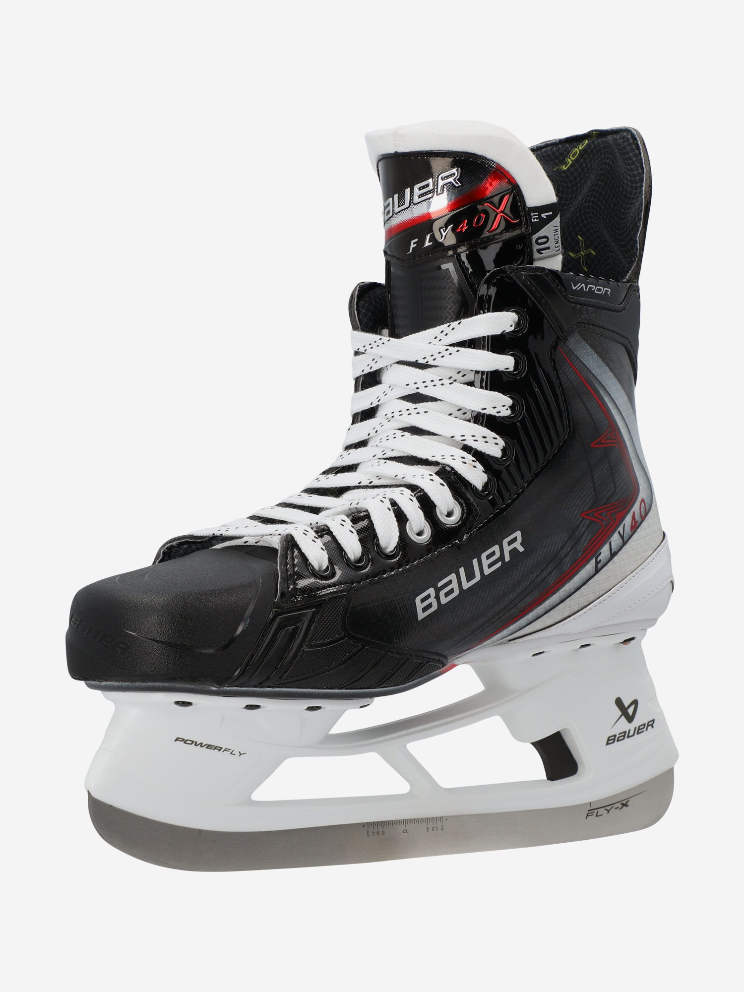 фото Коньки хоккейные bauer vapor fly40 sr fit1, черный