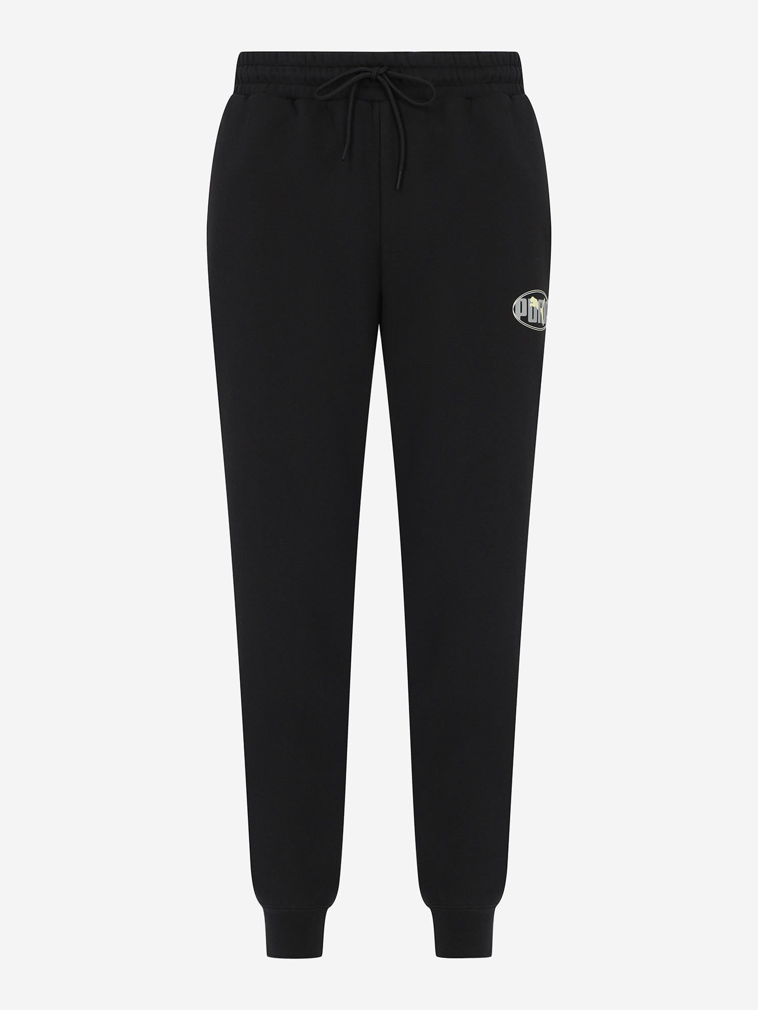 фото Брюки мужские puma ess logo lab execution, черный