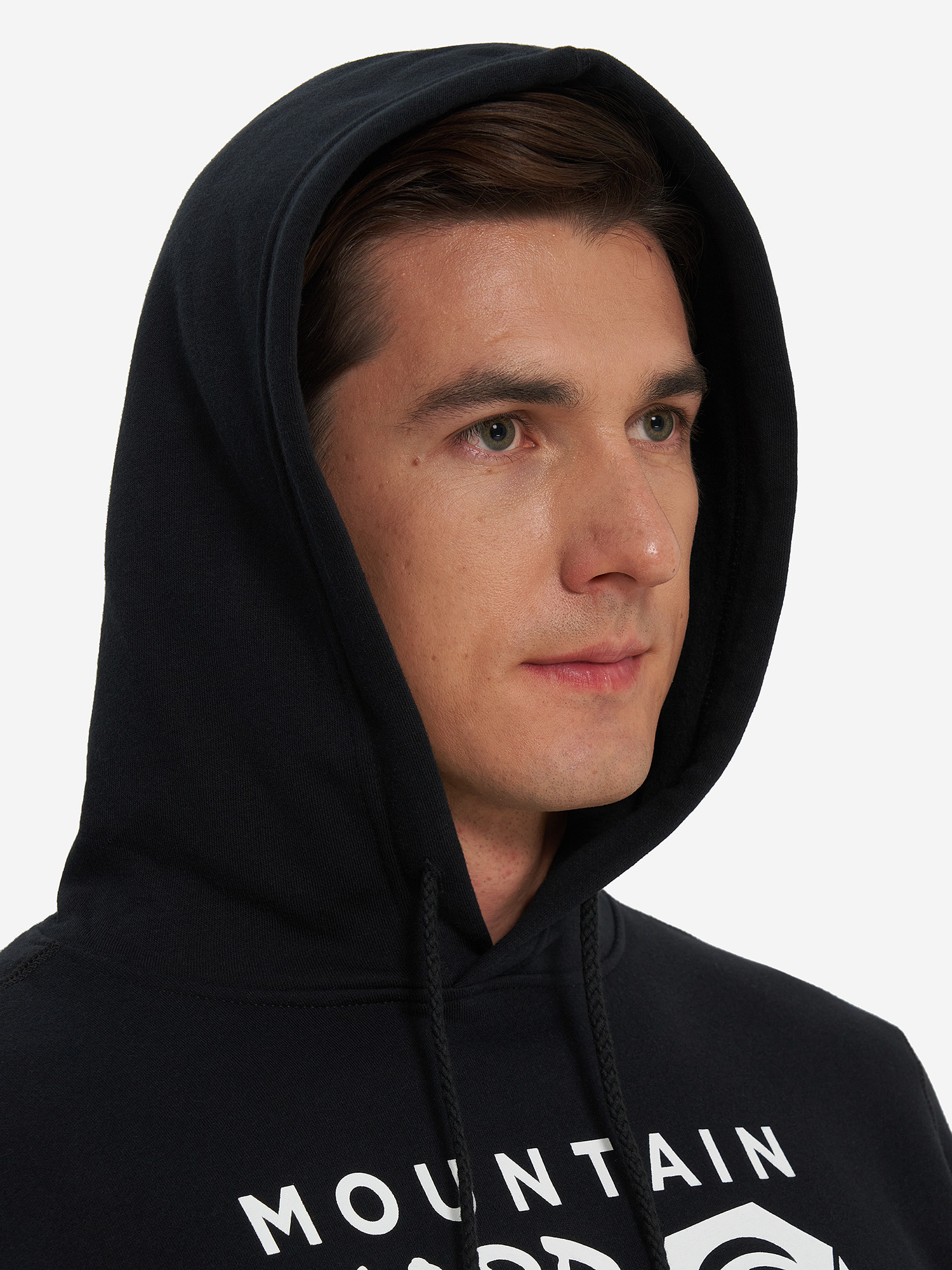 фото Худи мужское mountain hardwear logo, черный