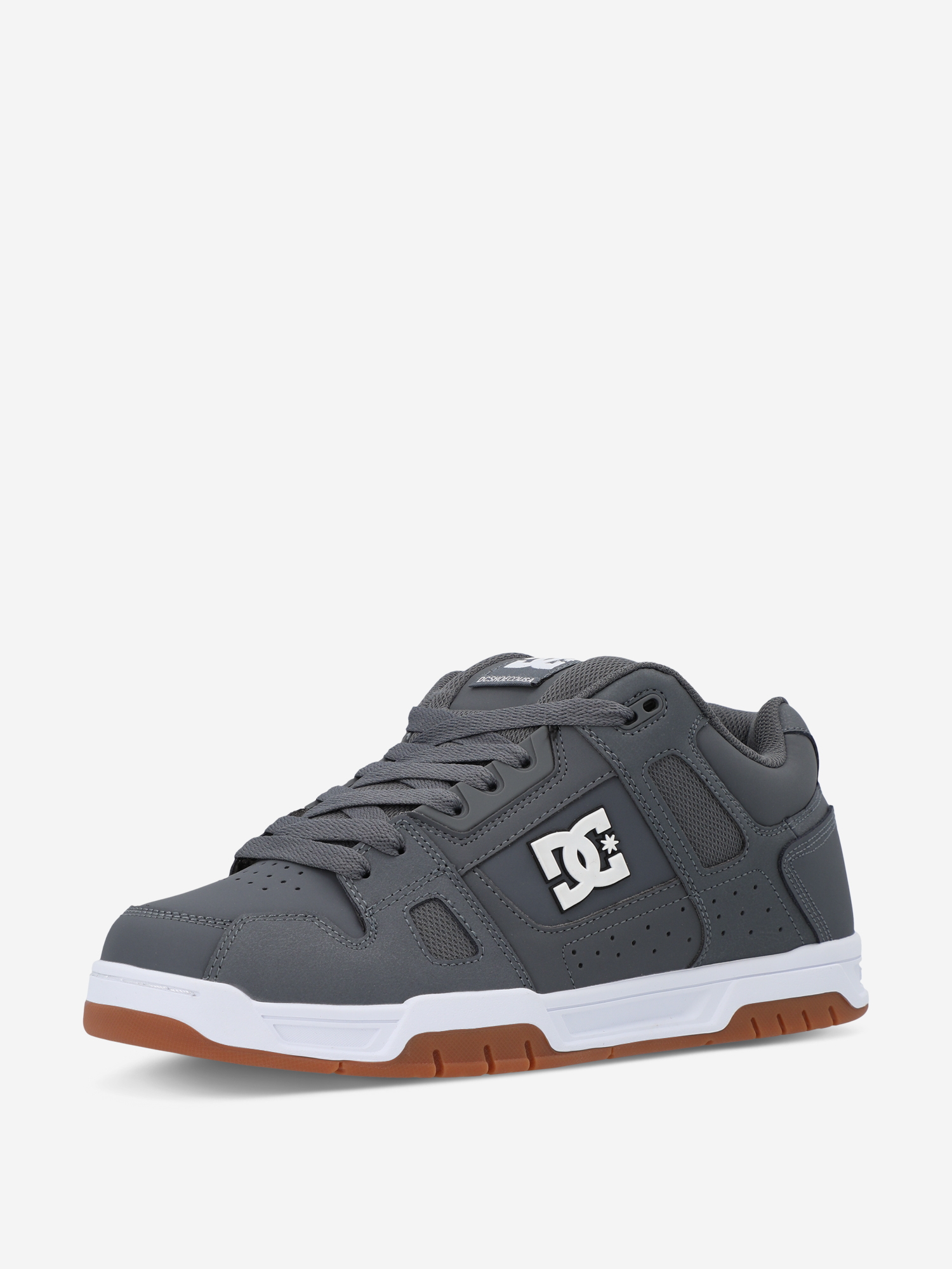 фото Кеды мужские dc shoes stag, серый