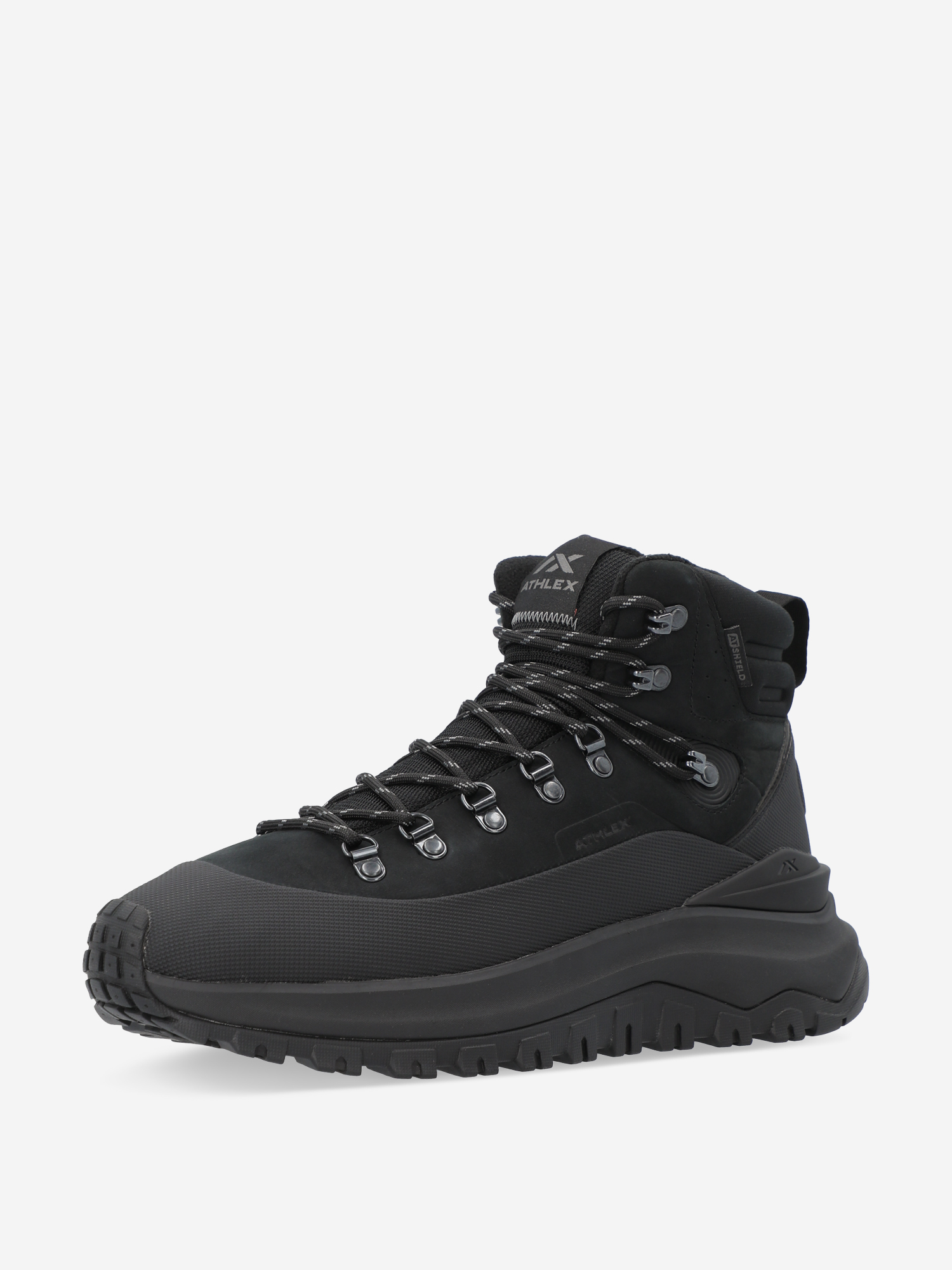 фото Ботинки утепленные мужские athlex defender, черный