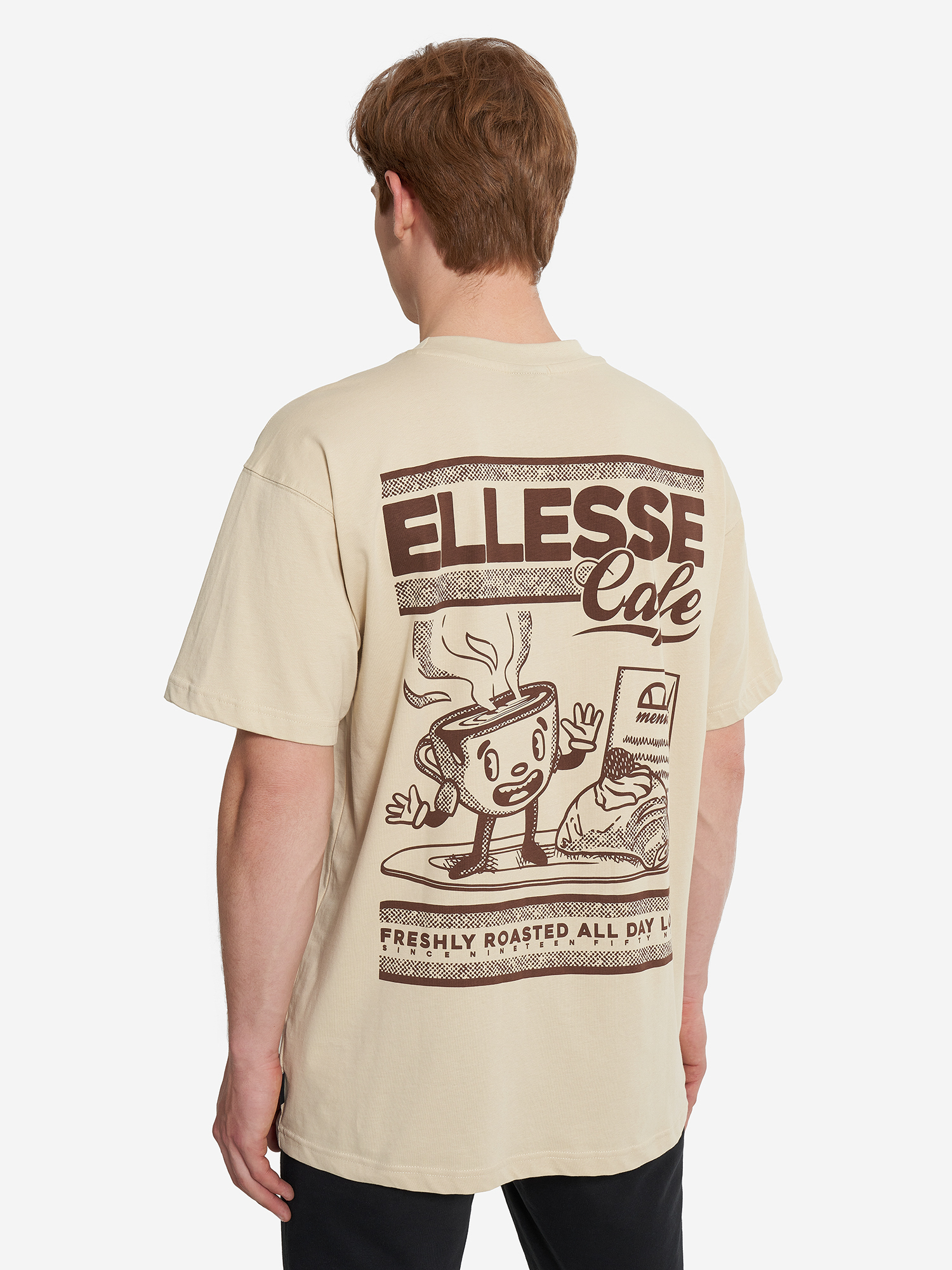 фото Футболка мужская ellesse mulini, бежевый