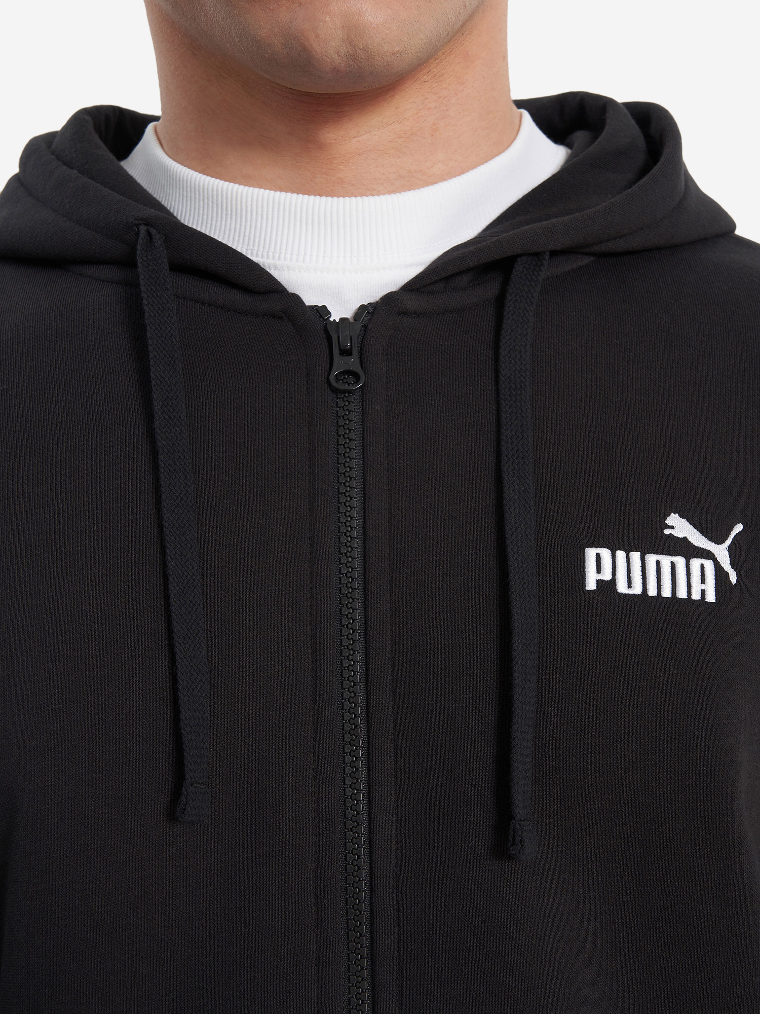 фото Толстовка мужская puma ess no. 1 logo, черный