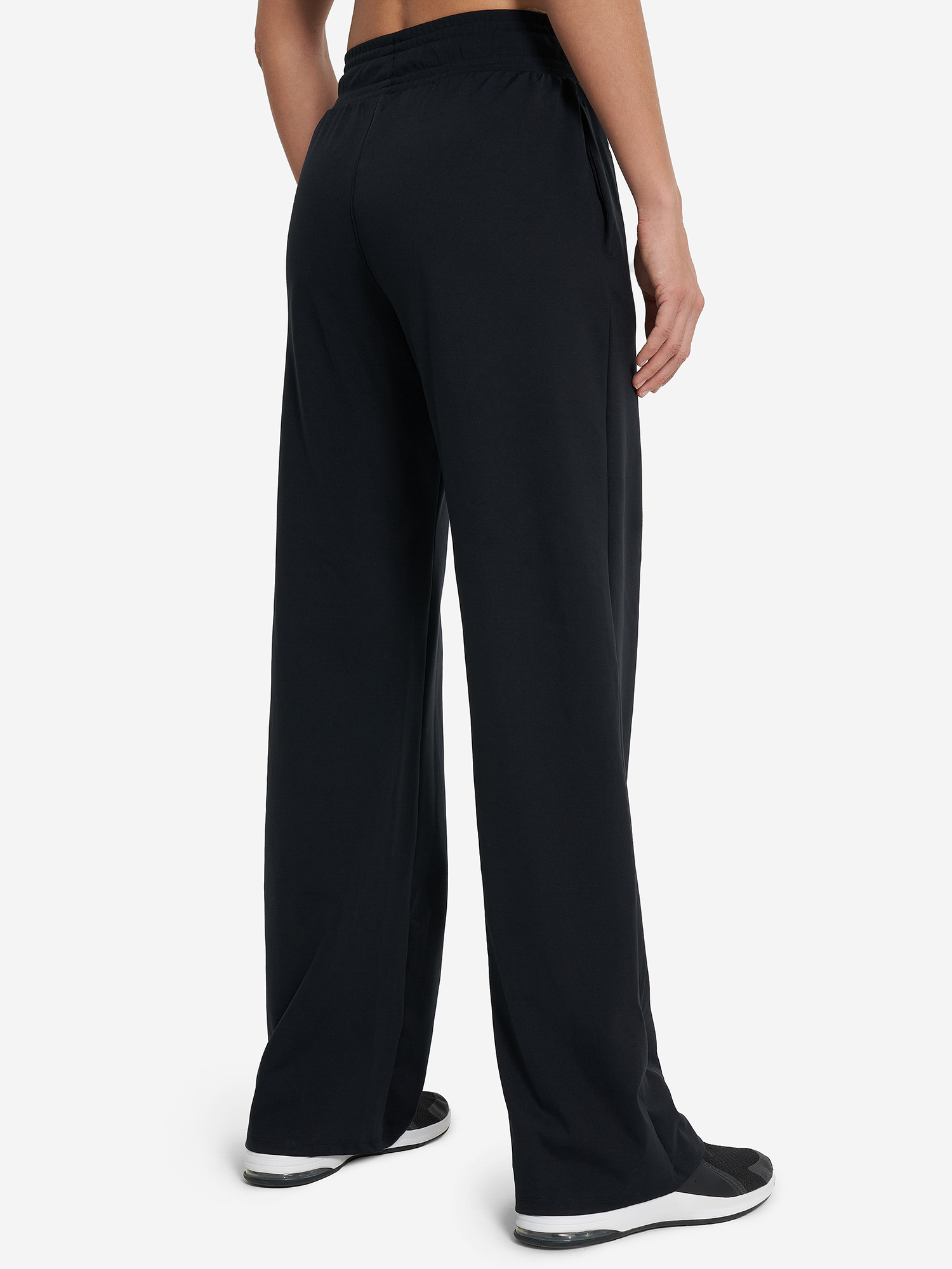 фото Брюки женские under armour motion open hem, черный