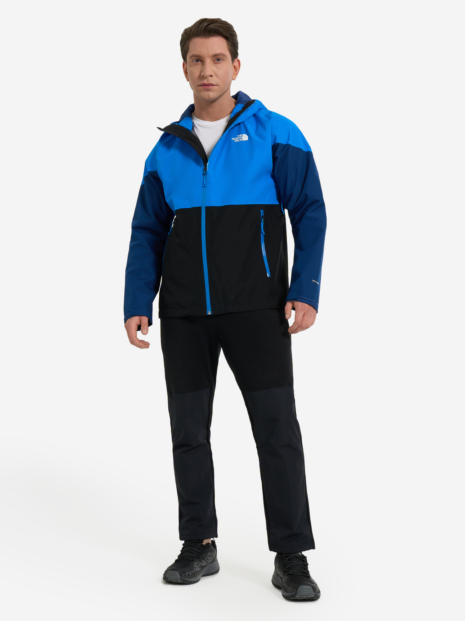фото Куртка мембранная мужская the north face lightning, синий