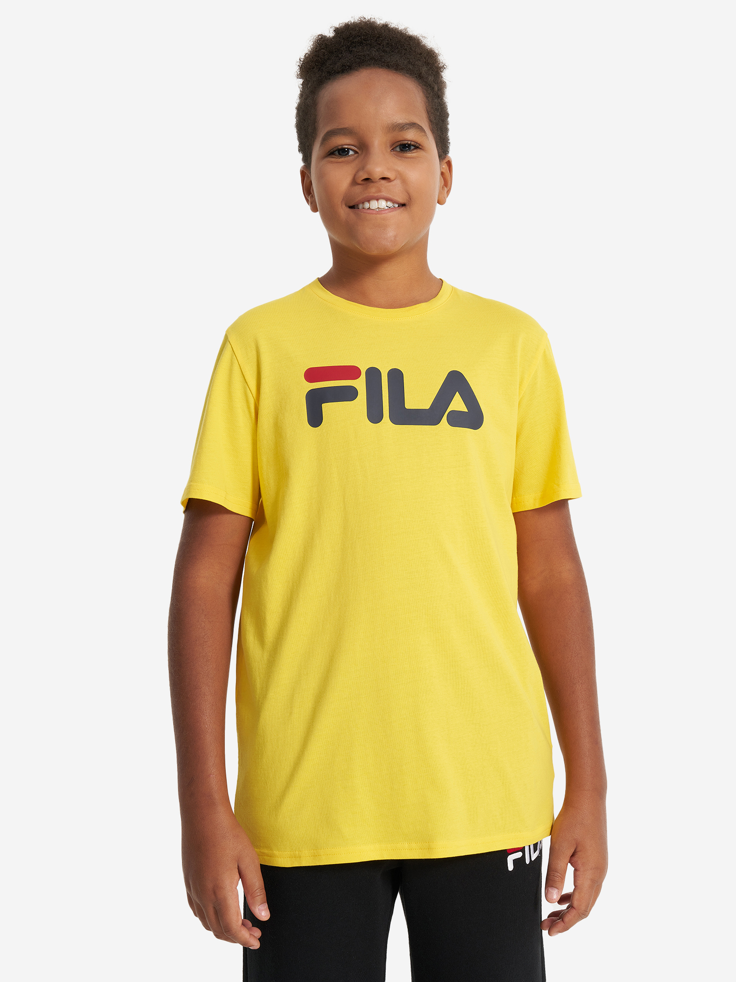 фото Футболка для мальчиков fila, желтый