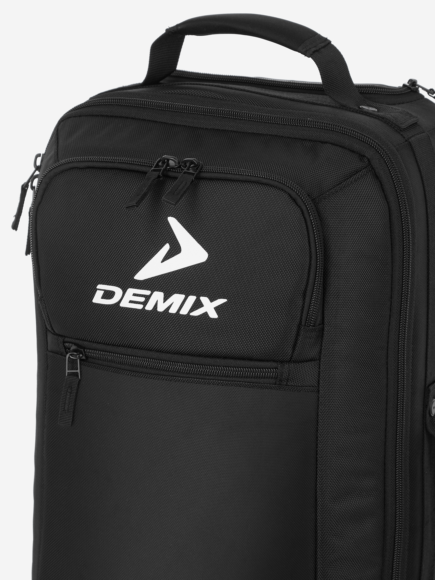 фото Сумка на колесах demix, черный