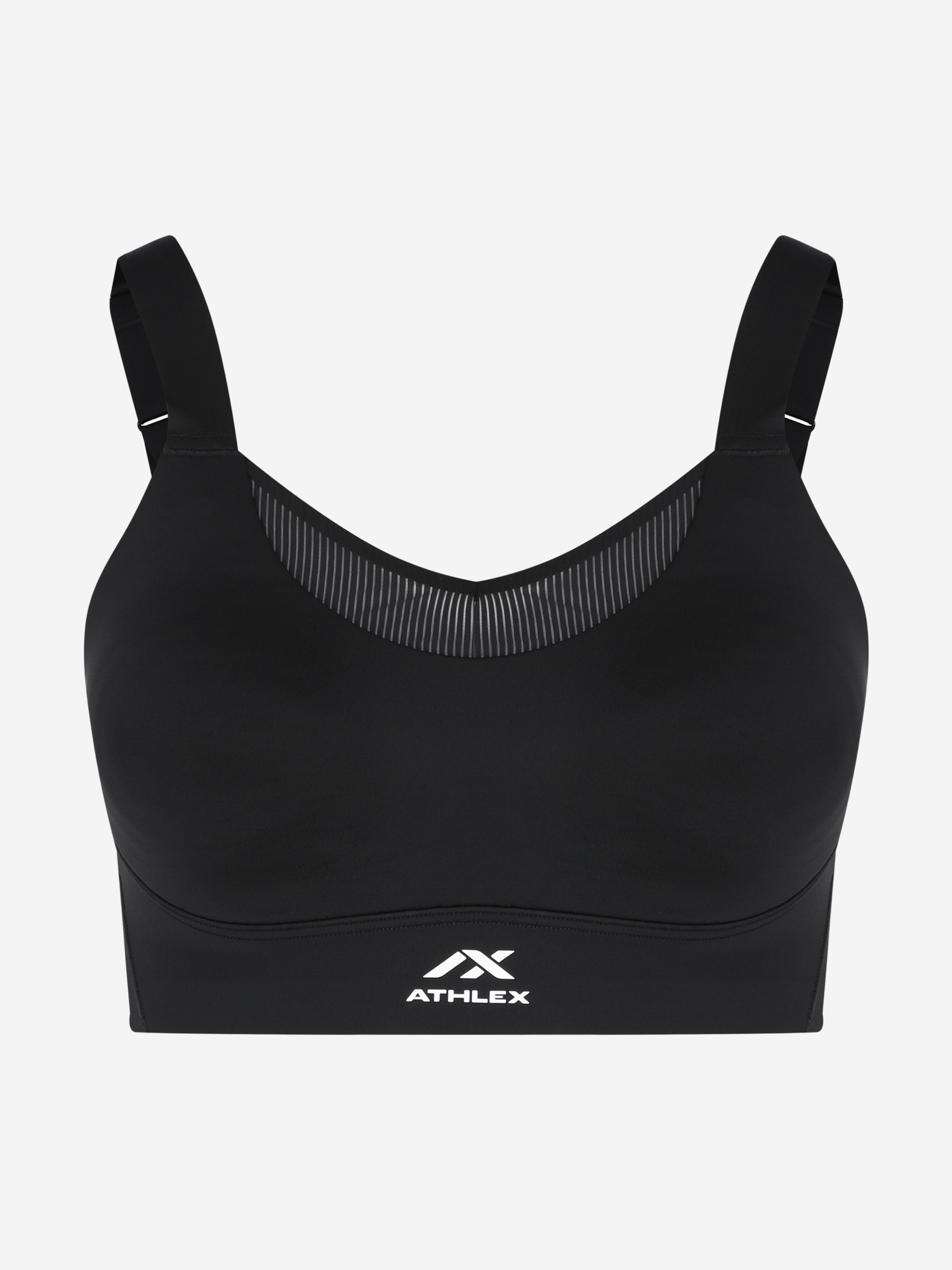 фото Топ бра спортивный athlex, черный
