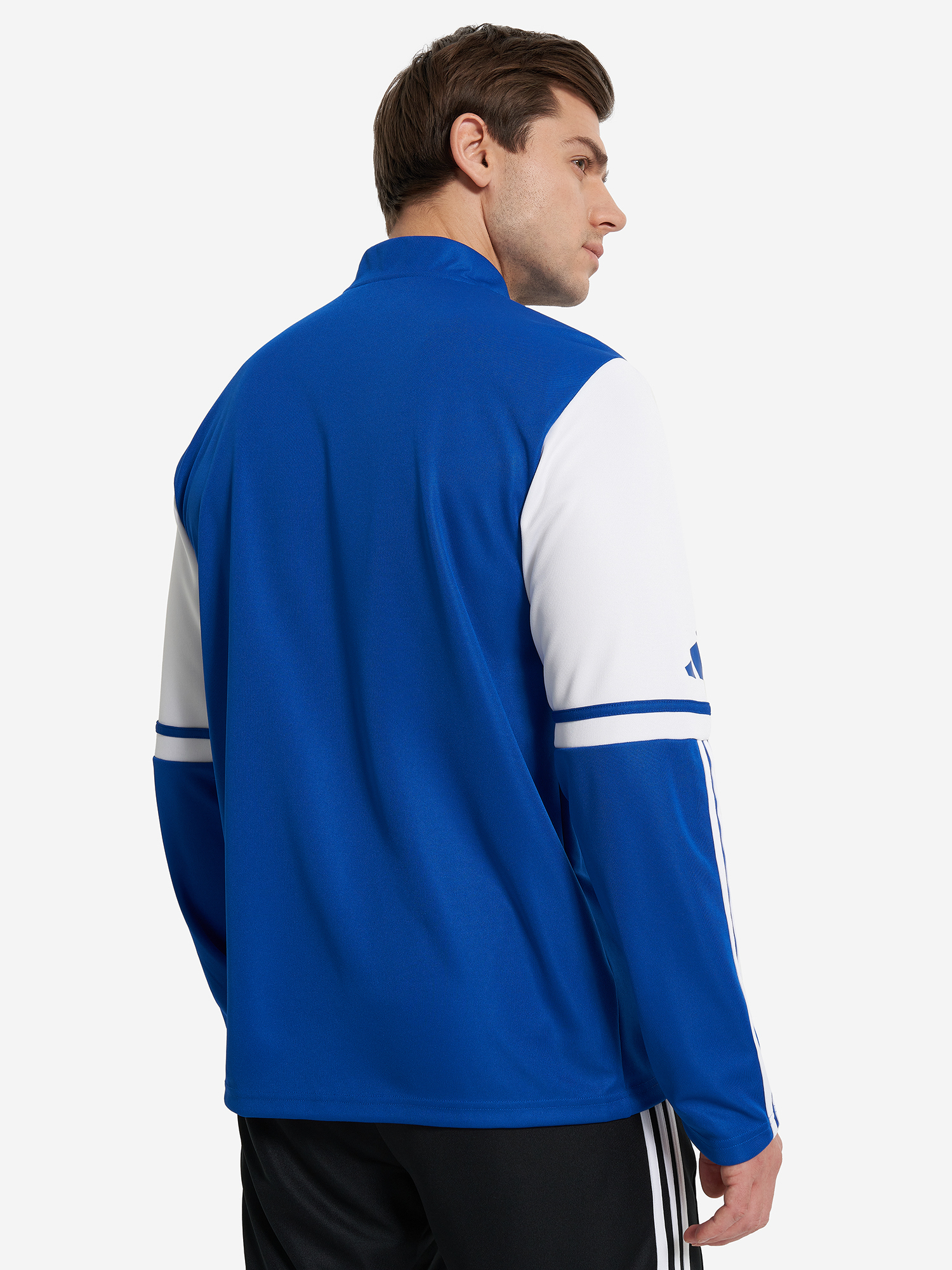 фото Толстовка мужская adidas sq25, синий