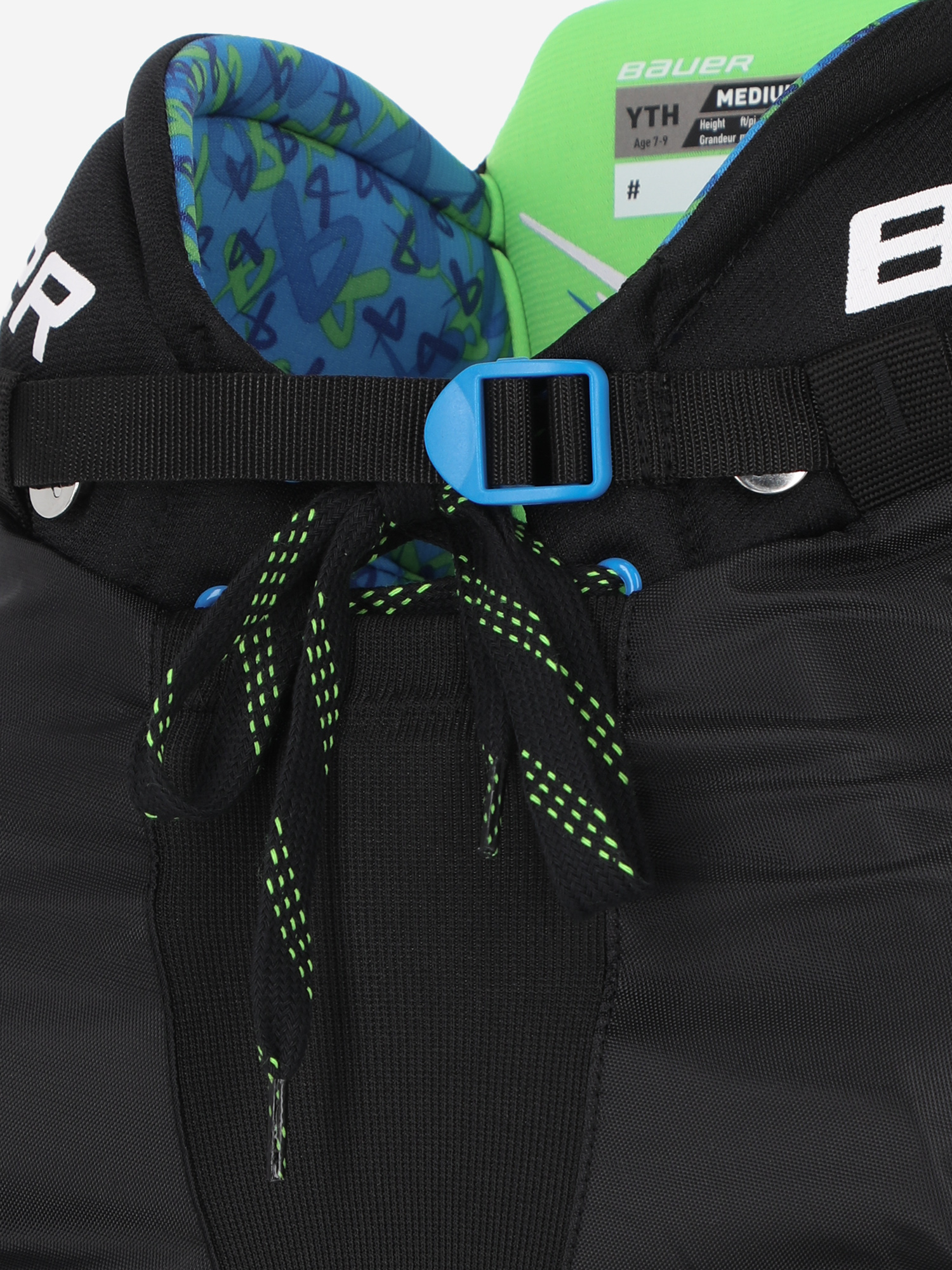 фото Шорты хоккейные детские bauer x yth, черный