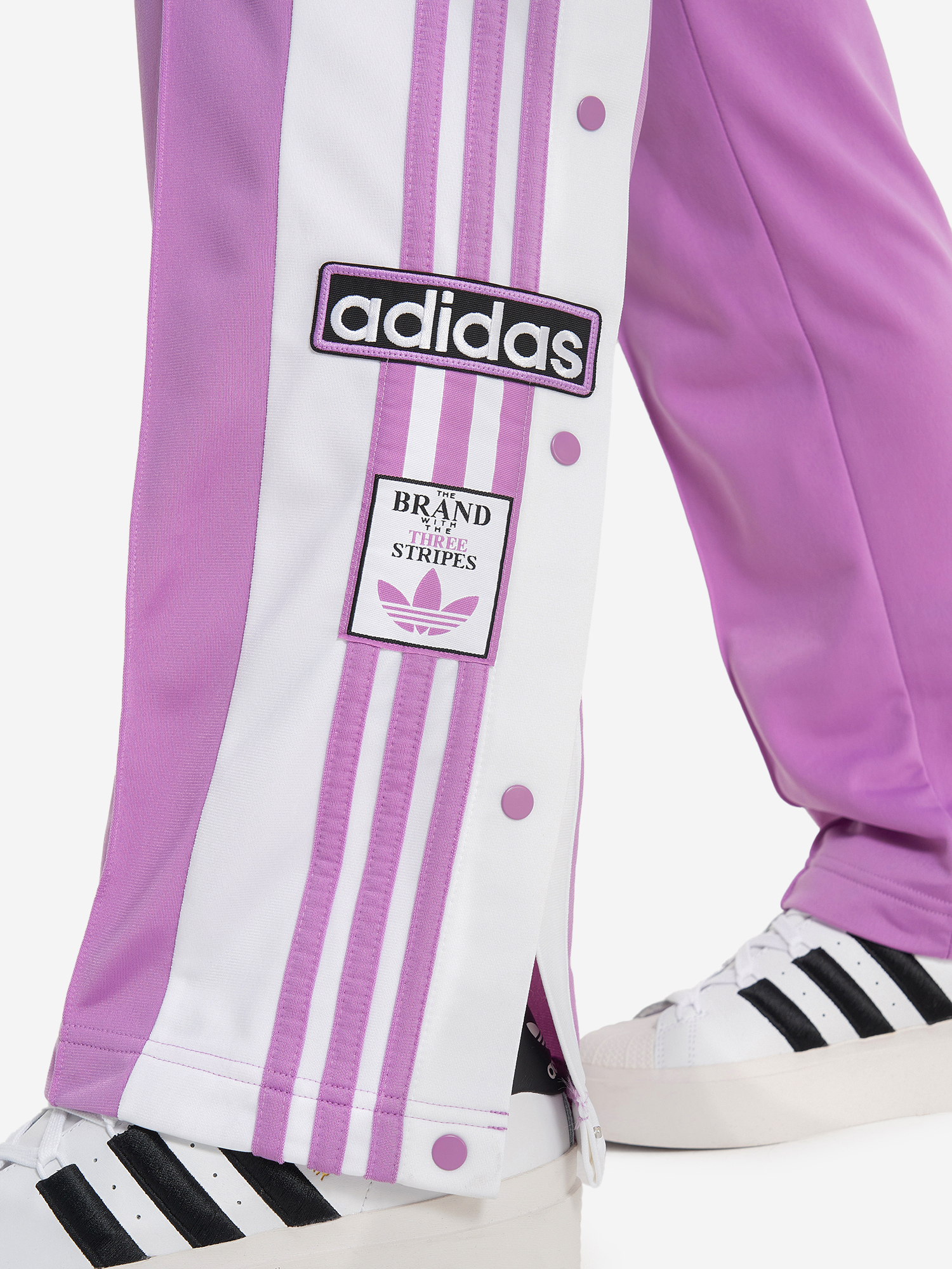 фото Брюки женские adidas, розовый