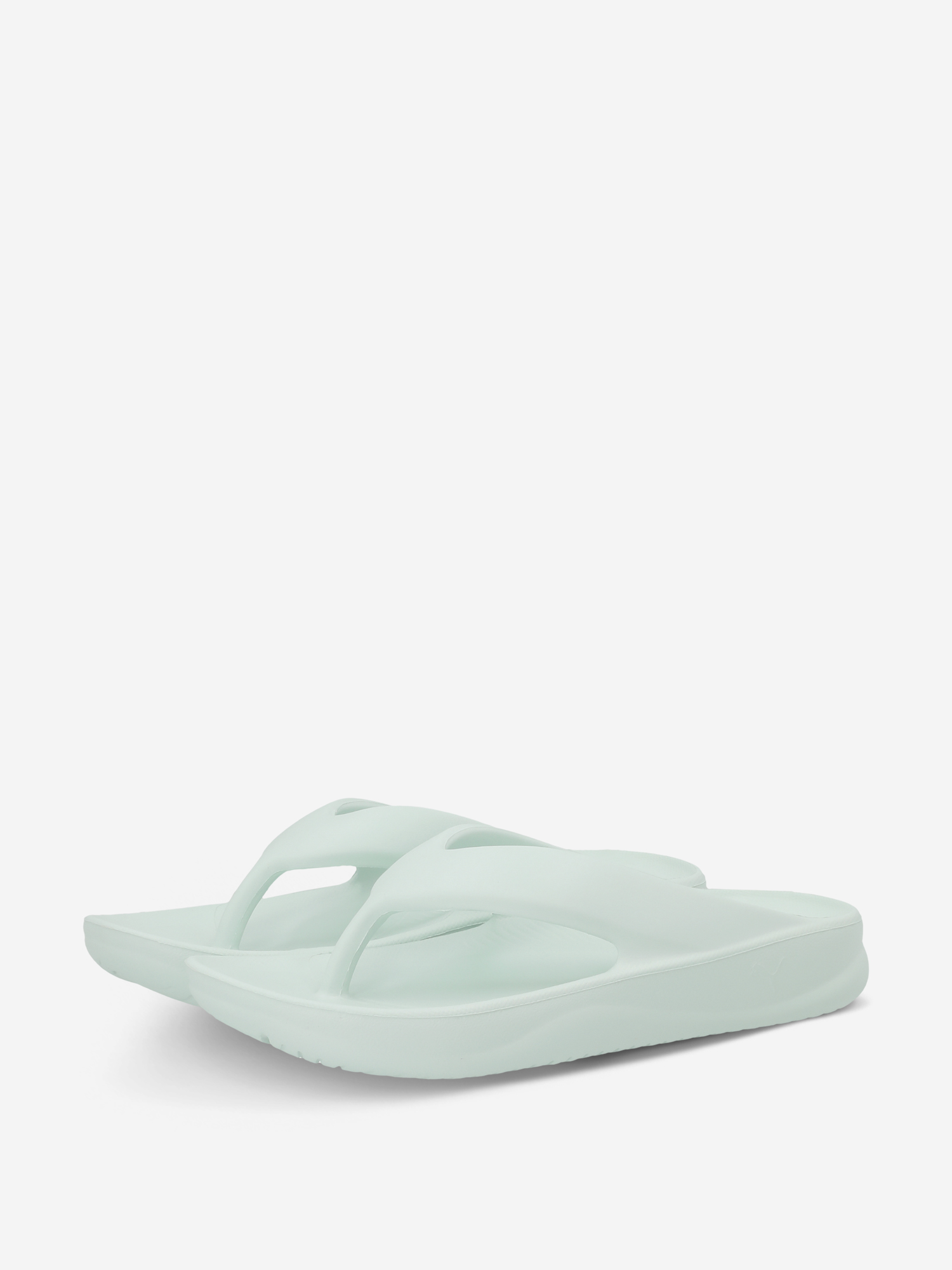 фото Шлепанцы женские puma wve flip, голубой