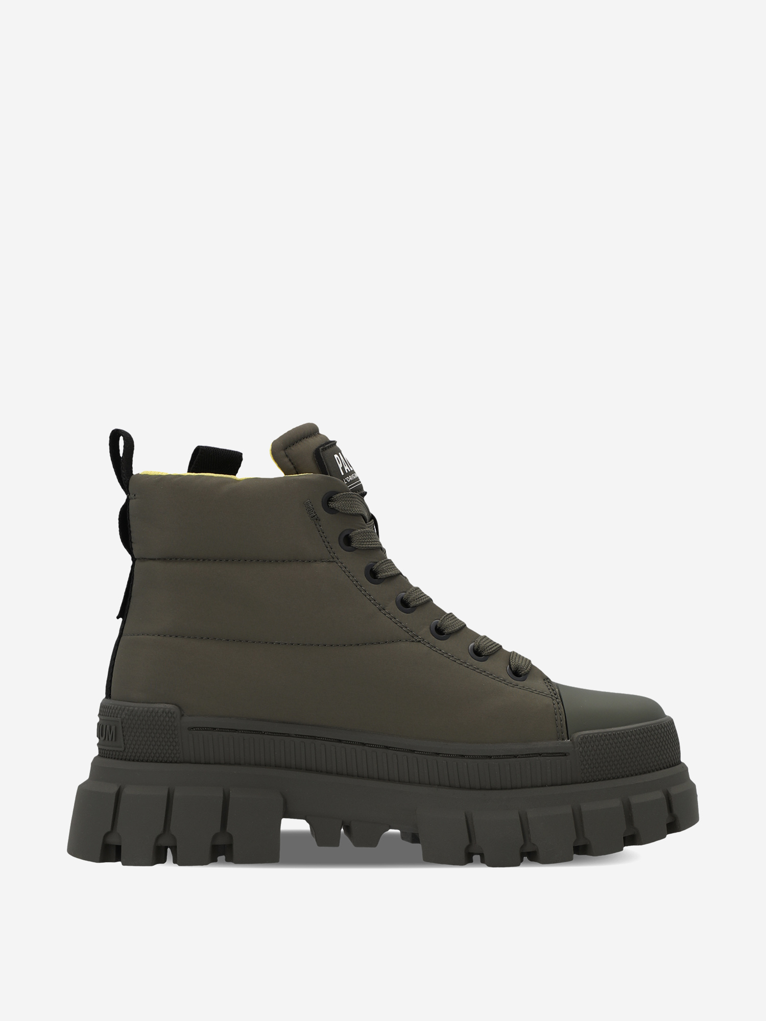 фото Ботинки утепленные женские palladium revolt overcush, зеленый