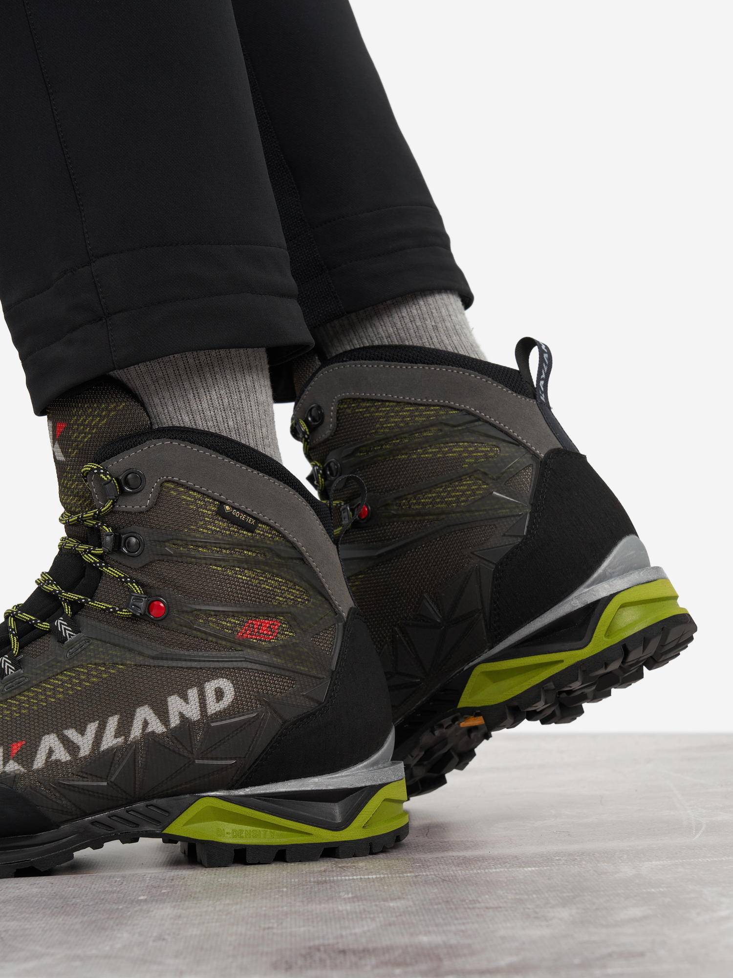 фото Ботинки мужские kayland rocket gtx, зеленый