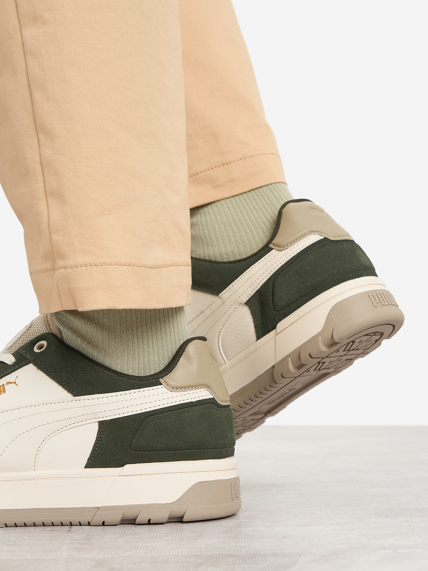 фото Кеды мужские puma caven 2.0 abrupt sd, зеленый
